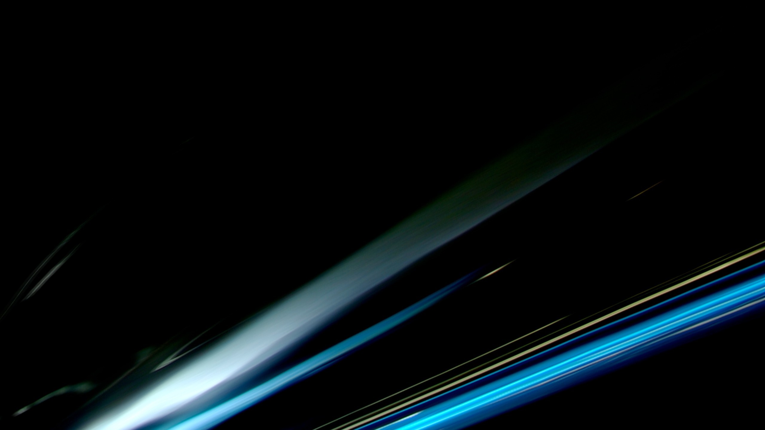 Abstract light streaks on black background HD Wallpaper