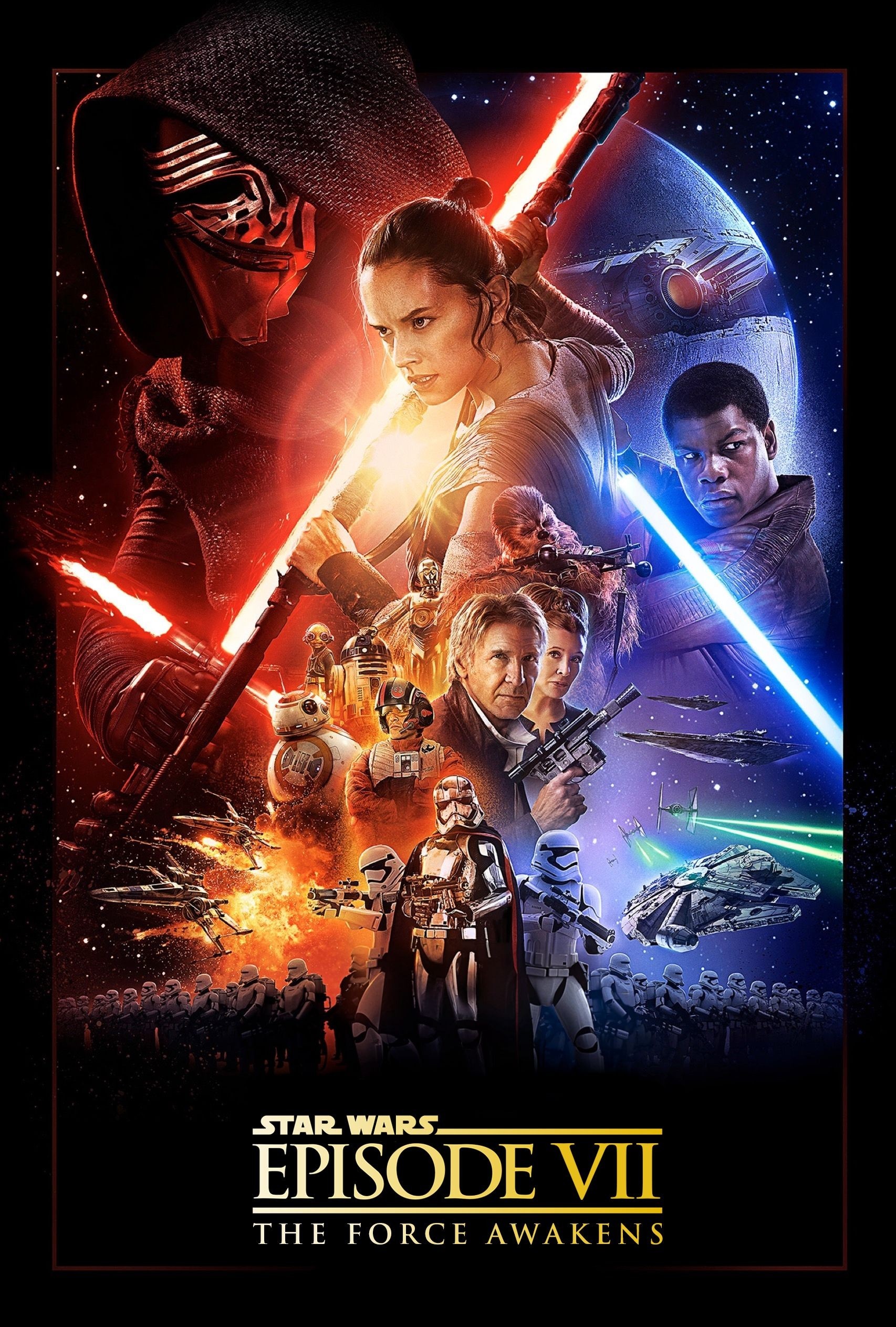 Star Wars Episode VII The Force Awakens Poster HD Wallpaper