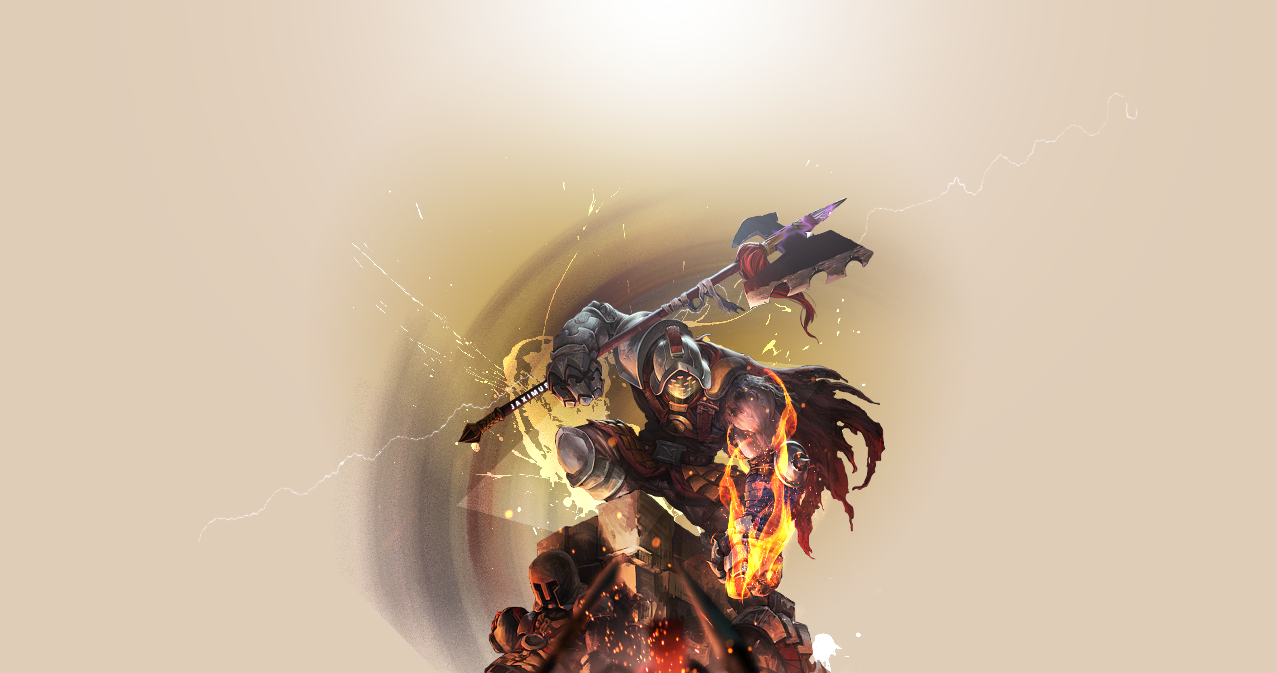 Jax from League of Legends HD Wallpaper