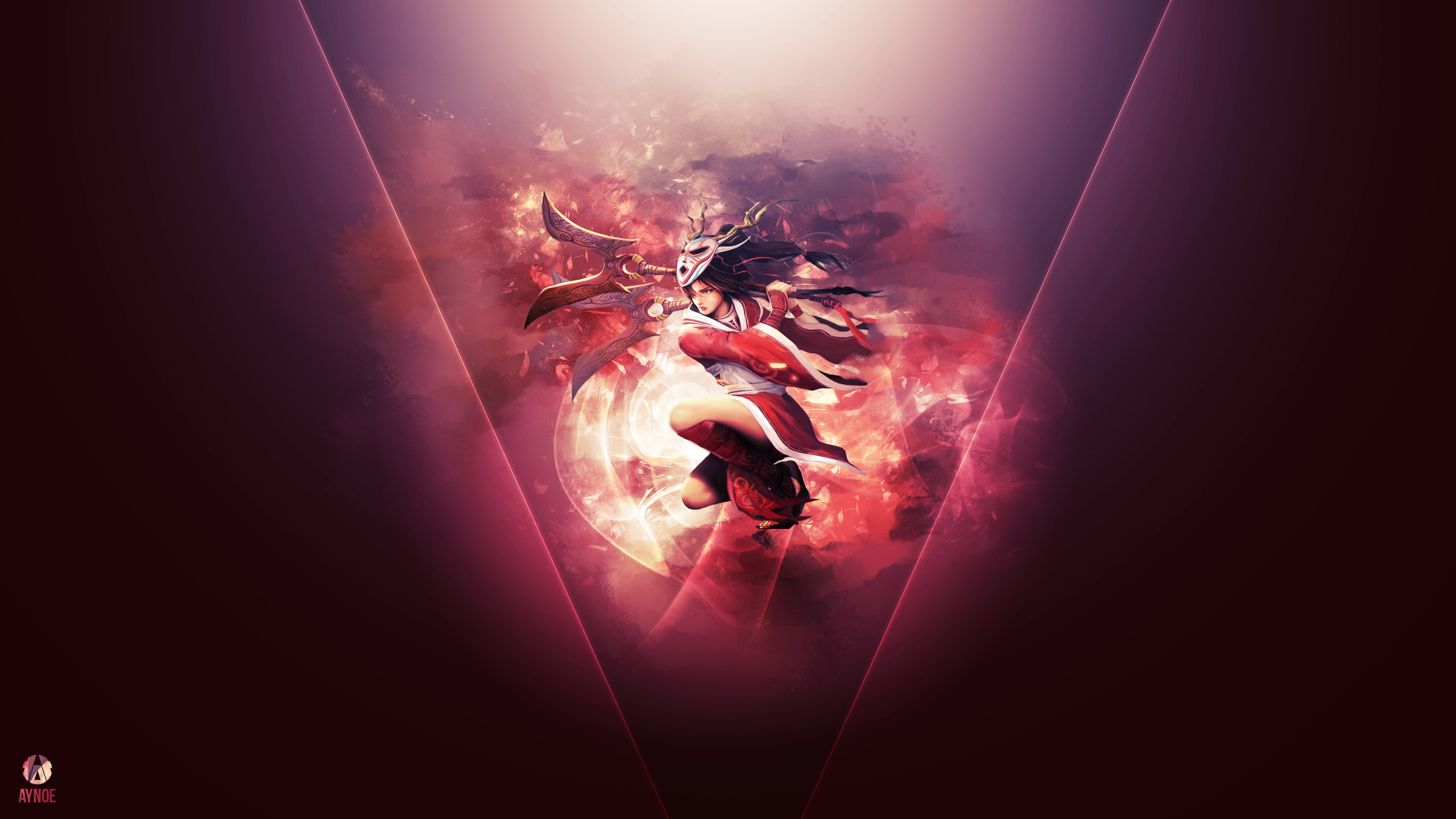 Akali from League of Legends HD Wallpaper