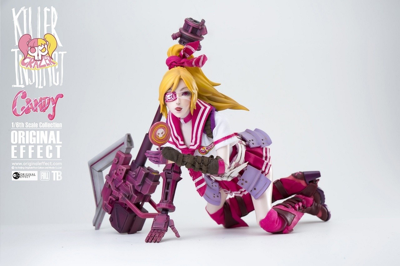 Killer Instinct Candy 1/6 Scale Original Effect Figure HD Wallpaper