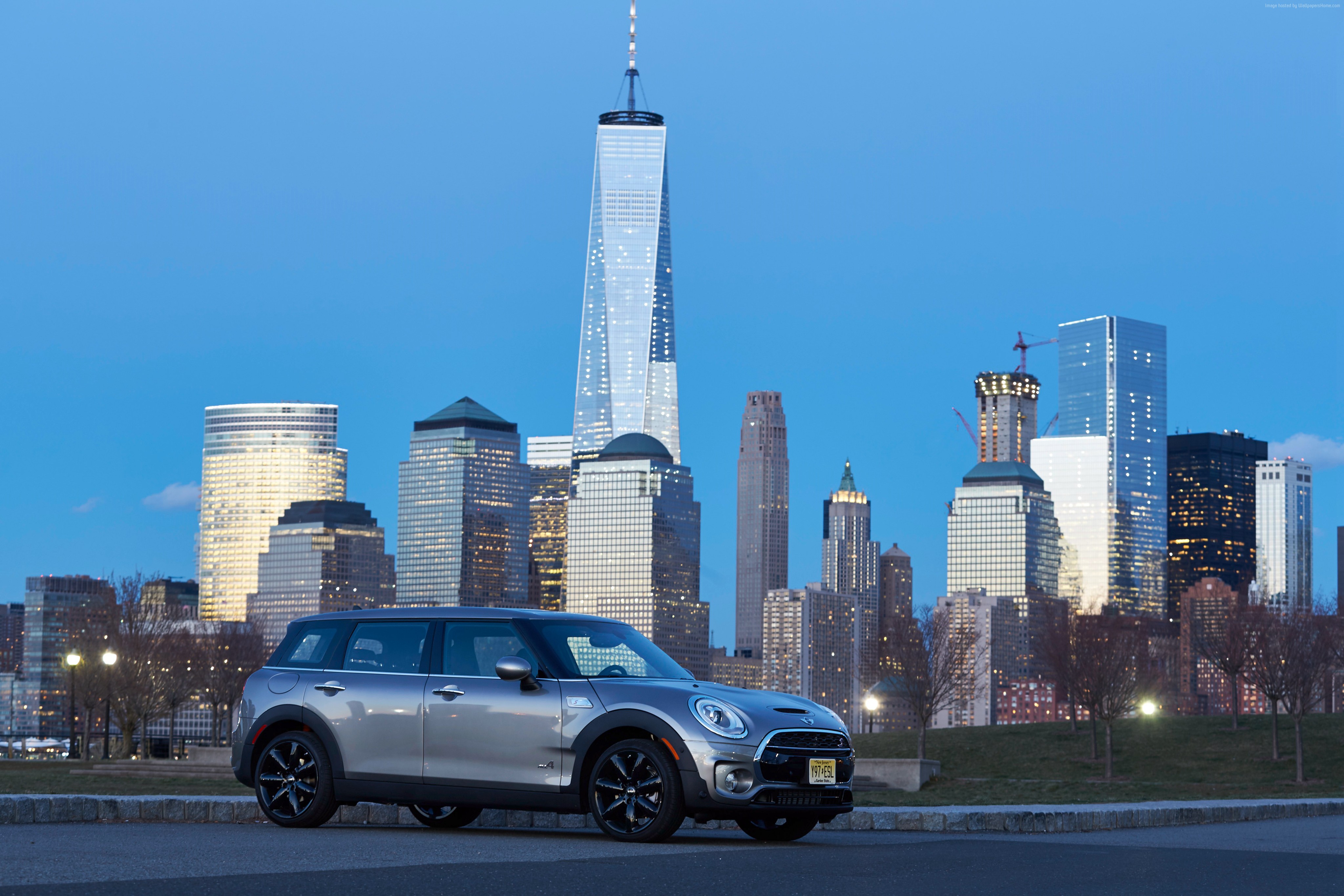 MINI Cooper S Clubman ALL4 in New York City HD Wallpaper