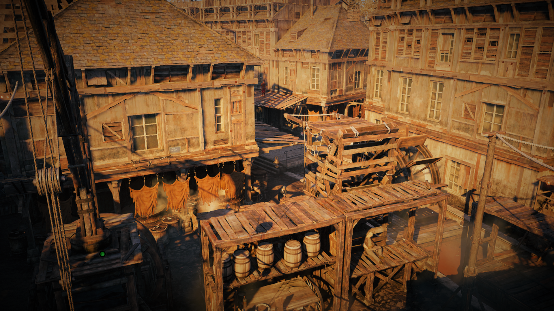 Assassin's Creed Unity Dead Kings wooden factory HD Wallpaper