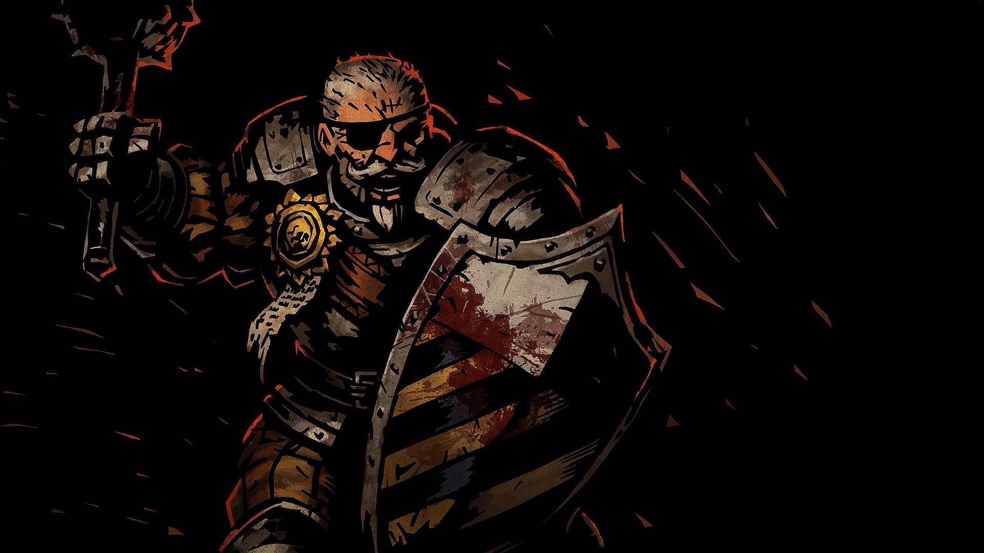 The Crusader from Darkest Dungeon HD Wallpaper