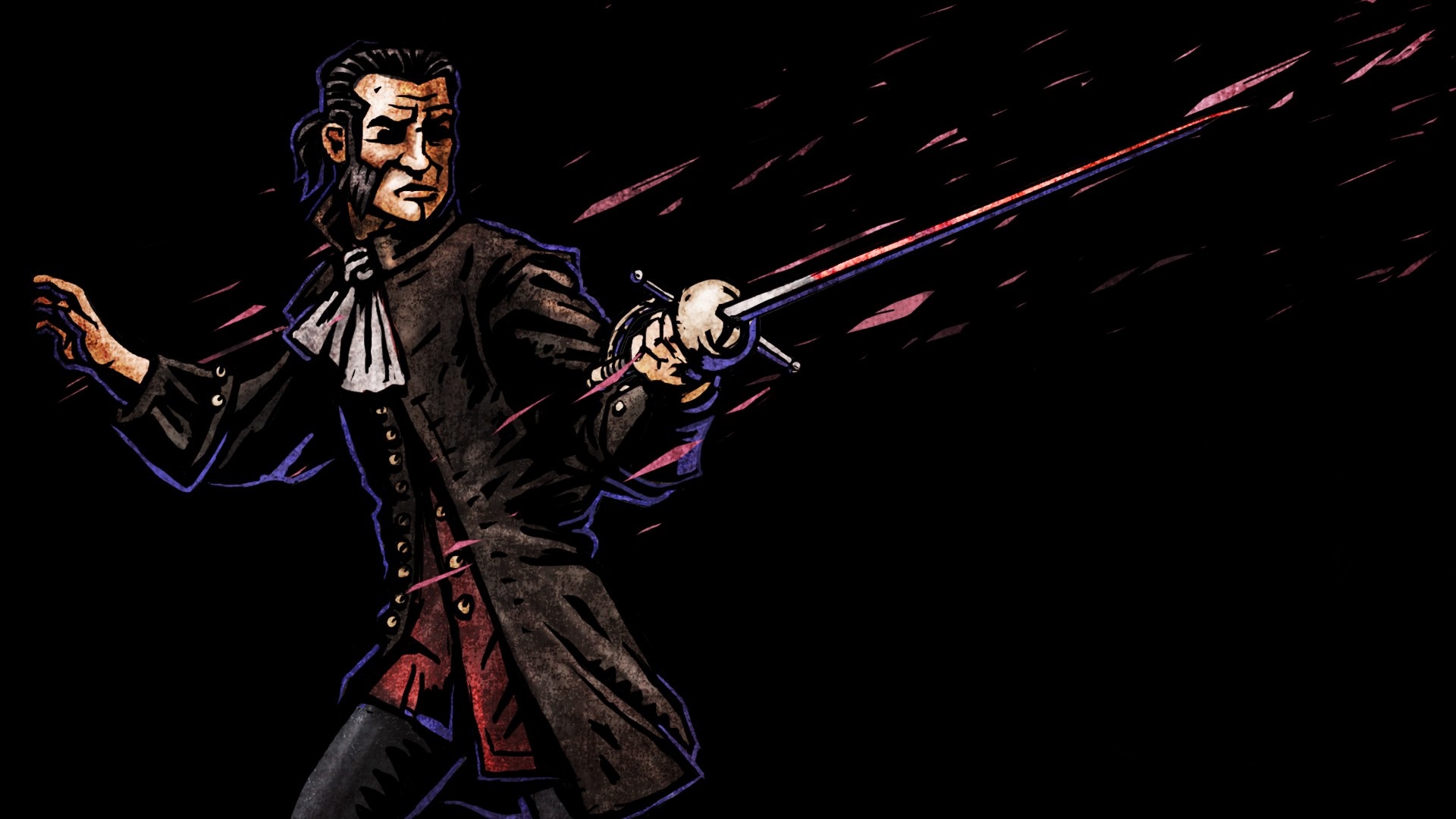 Man with sword in Darkest Dungeon HD Wallpaper