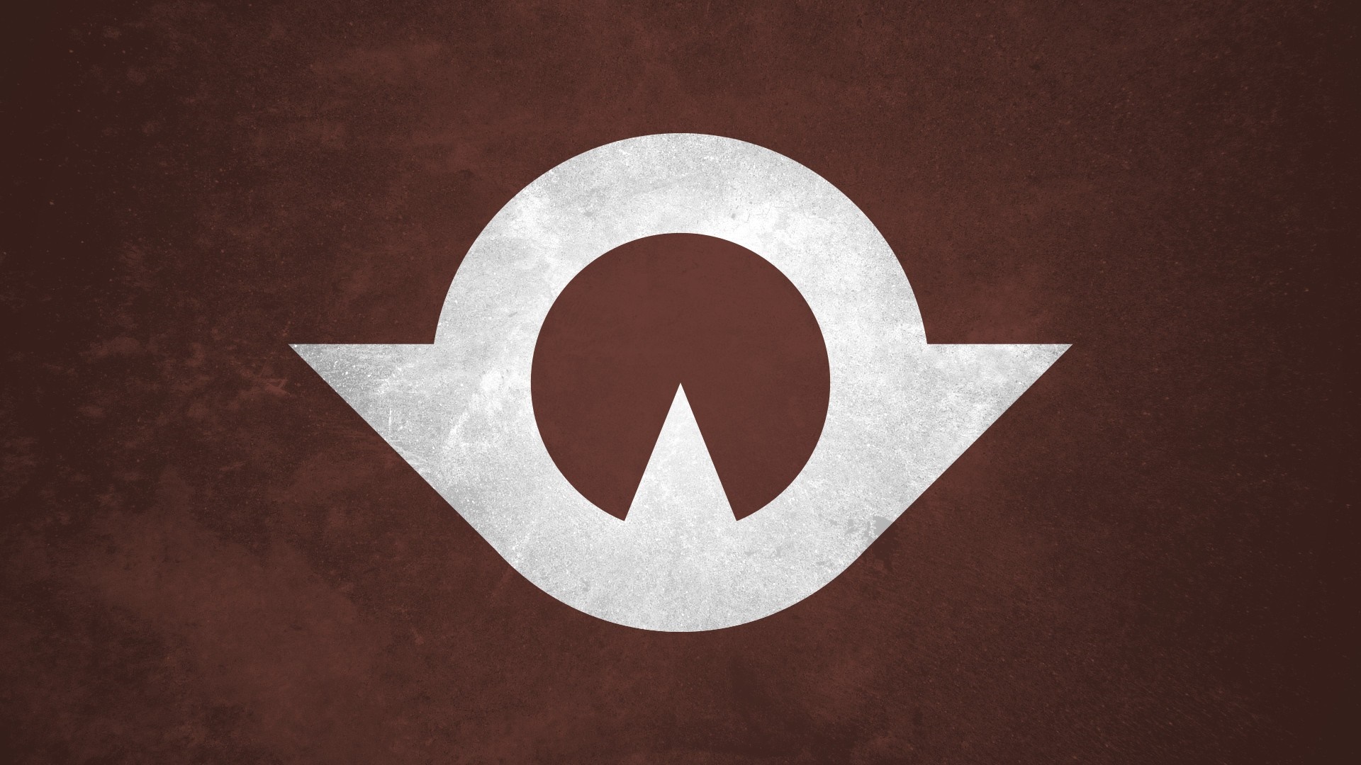 White symbol on brown textured background HD Wallpaper
