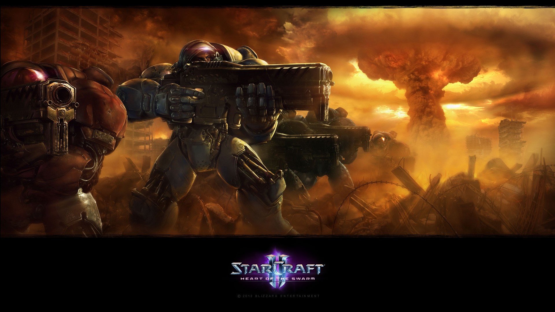 StarCraft II: Heart of the Swarm screenshot HD Wallpaper