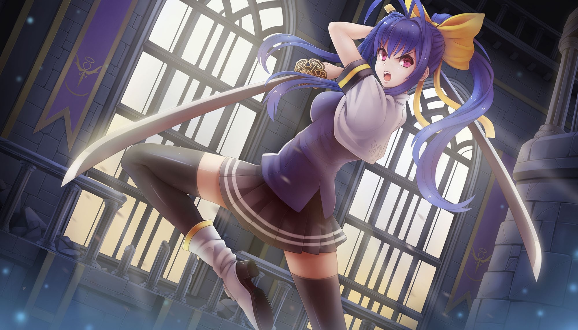 Mai Natsume from Blazblue HD Wallpaper