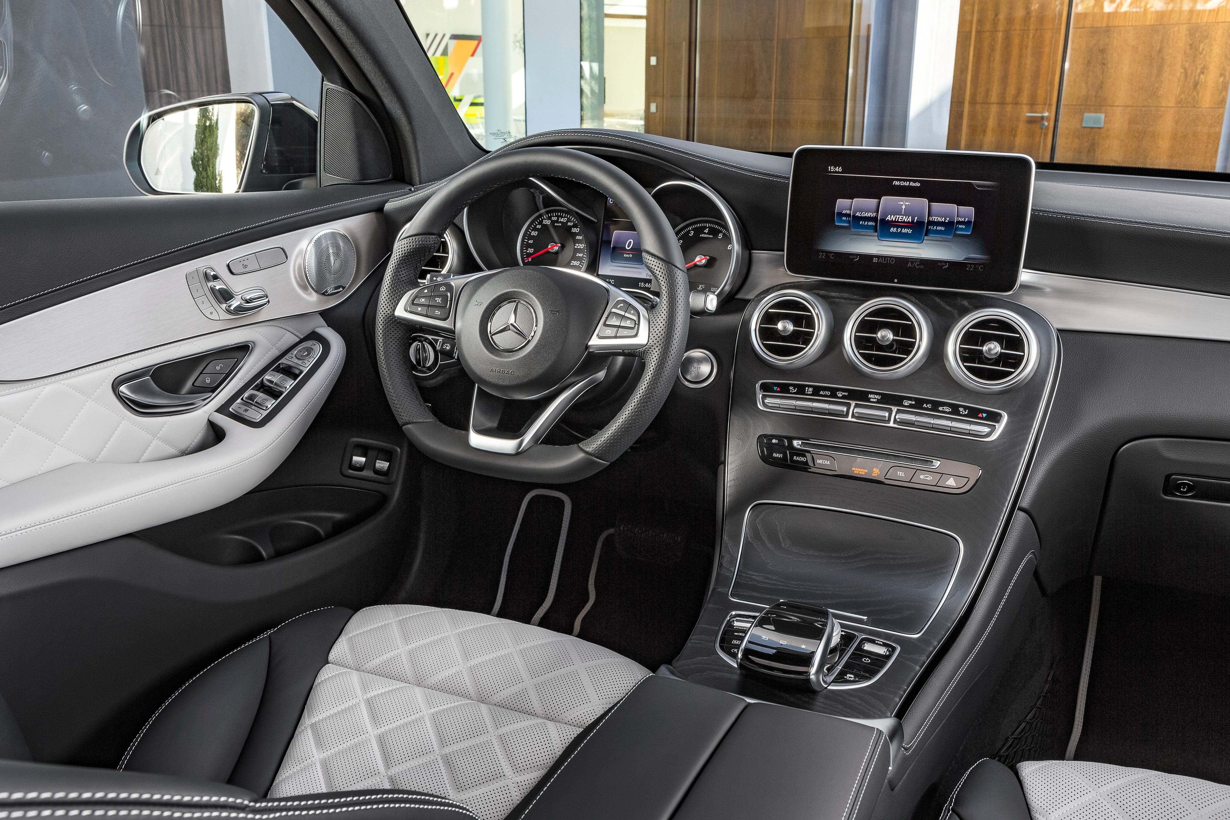 Mercedes-Benz GLC AMG Line Interior HD Wallpaper