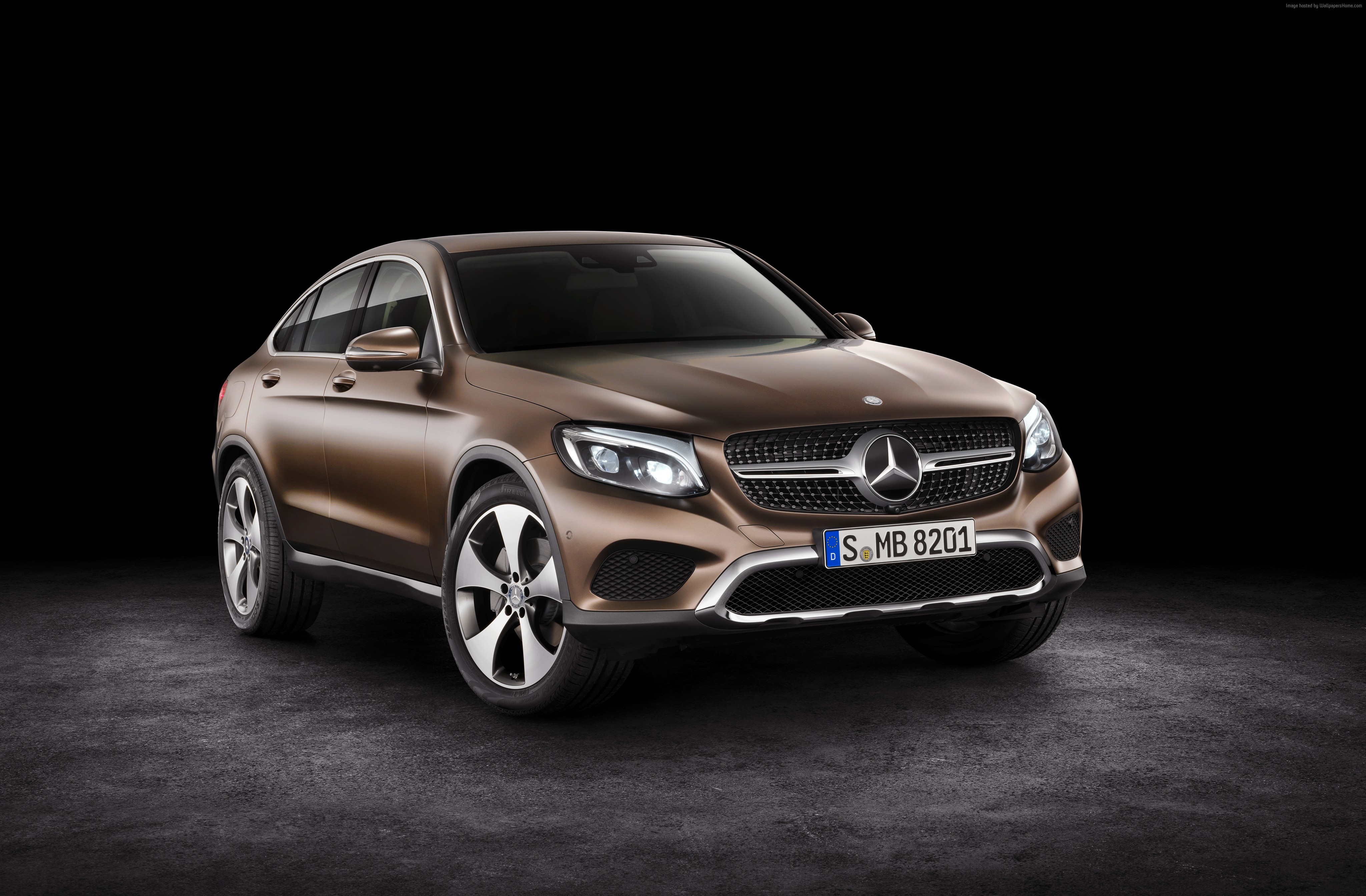 Mercedes-Benz GLC Coupe at NYIAS 2016 HD Wallpaper