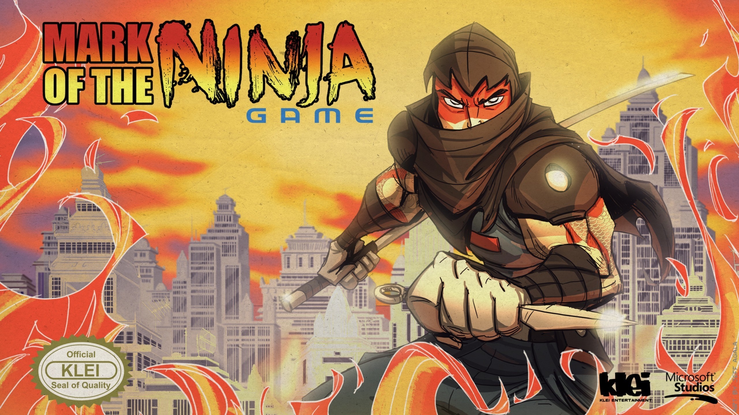 Mark of the Ninja Game Cover Art HD Wallpaper