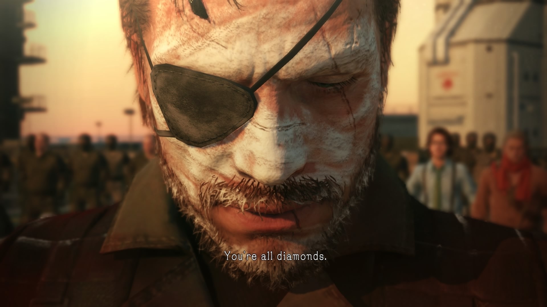 Big Boss from Metal Gear Solid V The Phantom Pain HD Wallpaper