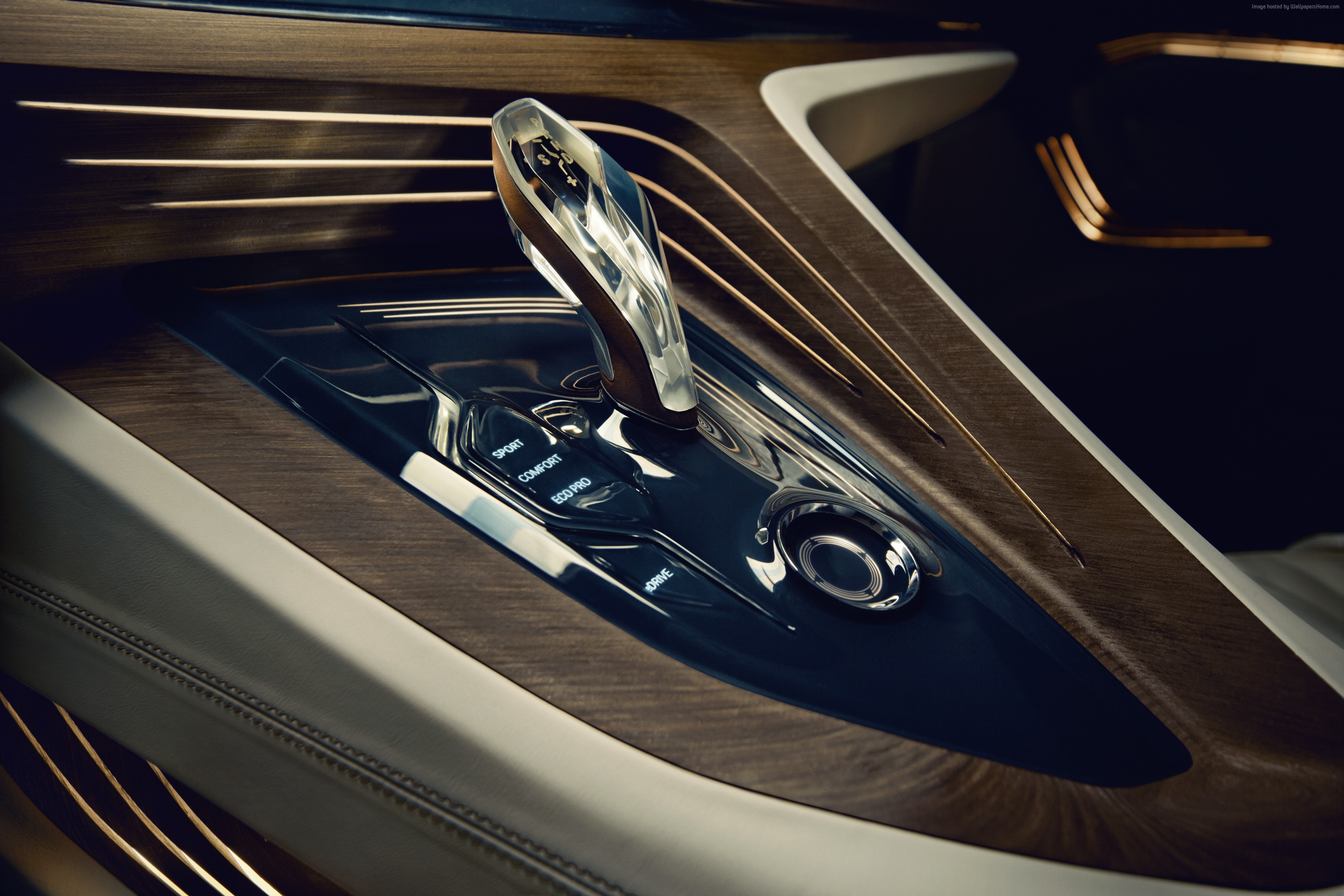 BMW Vision Future Luxury concept car interior HD Wallpaper