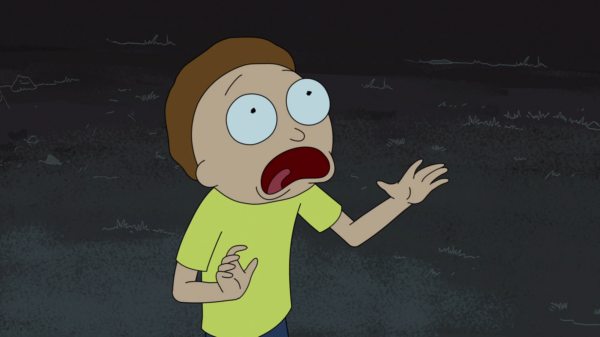 Morty from Rick and Morty HD Wallpaper