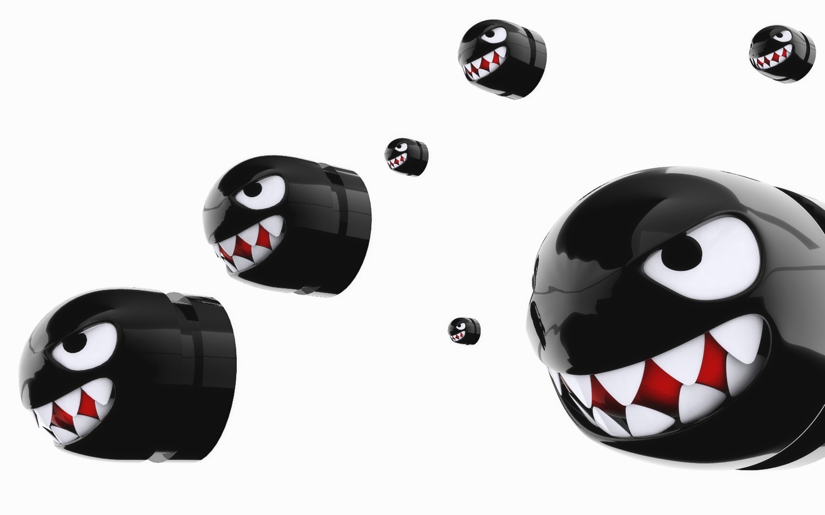 Bullet Bills from Super Mario video game HD Wallpaper