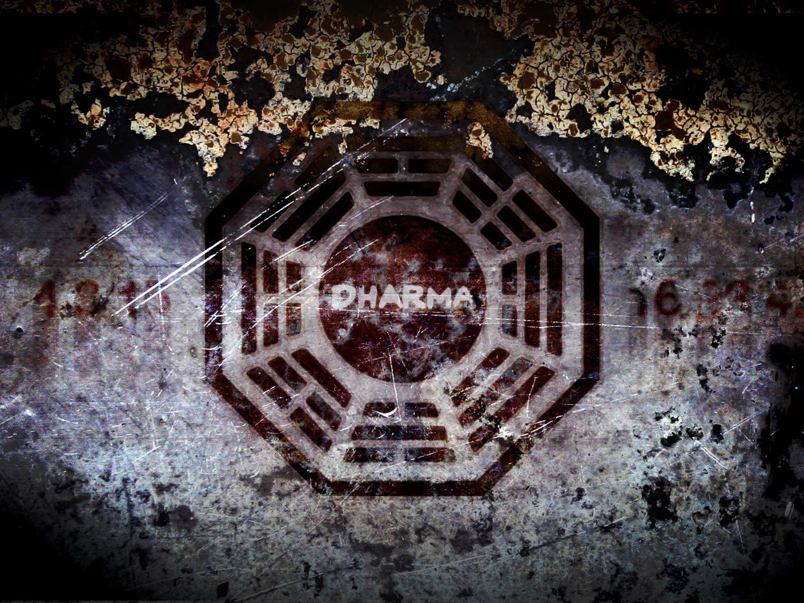 Dharma Initiative logo from Lost HD Wallpaper