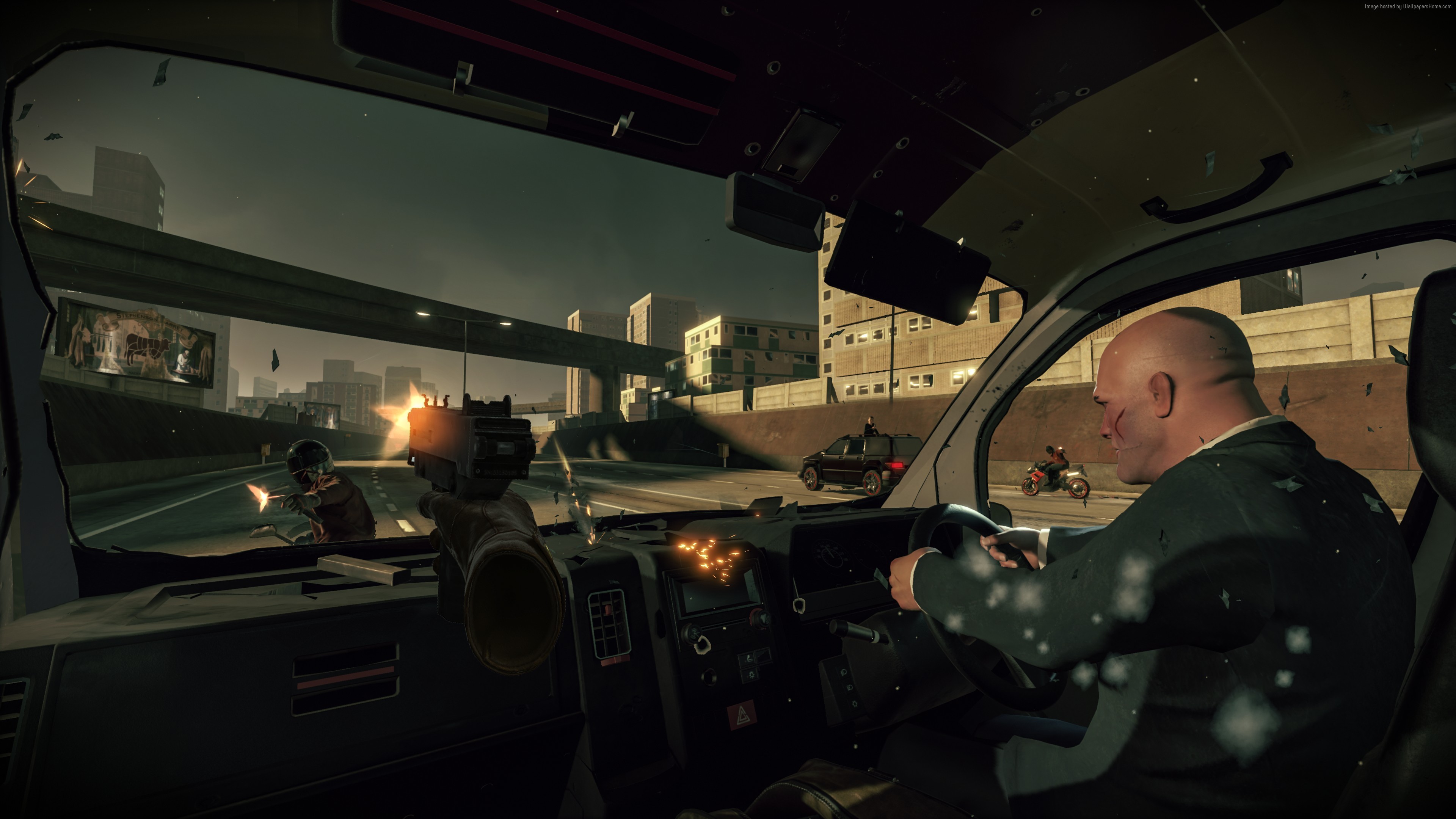 The London Heist VR gameplay from a van HD Wallpaper
