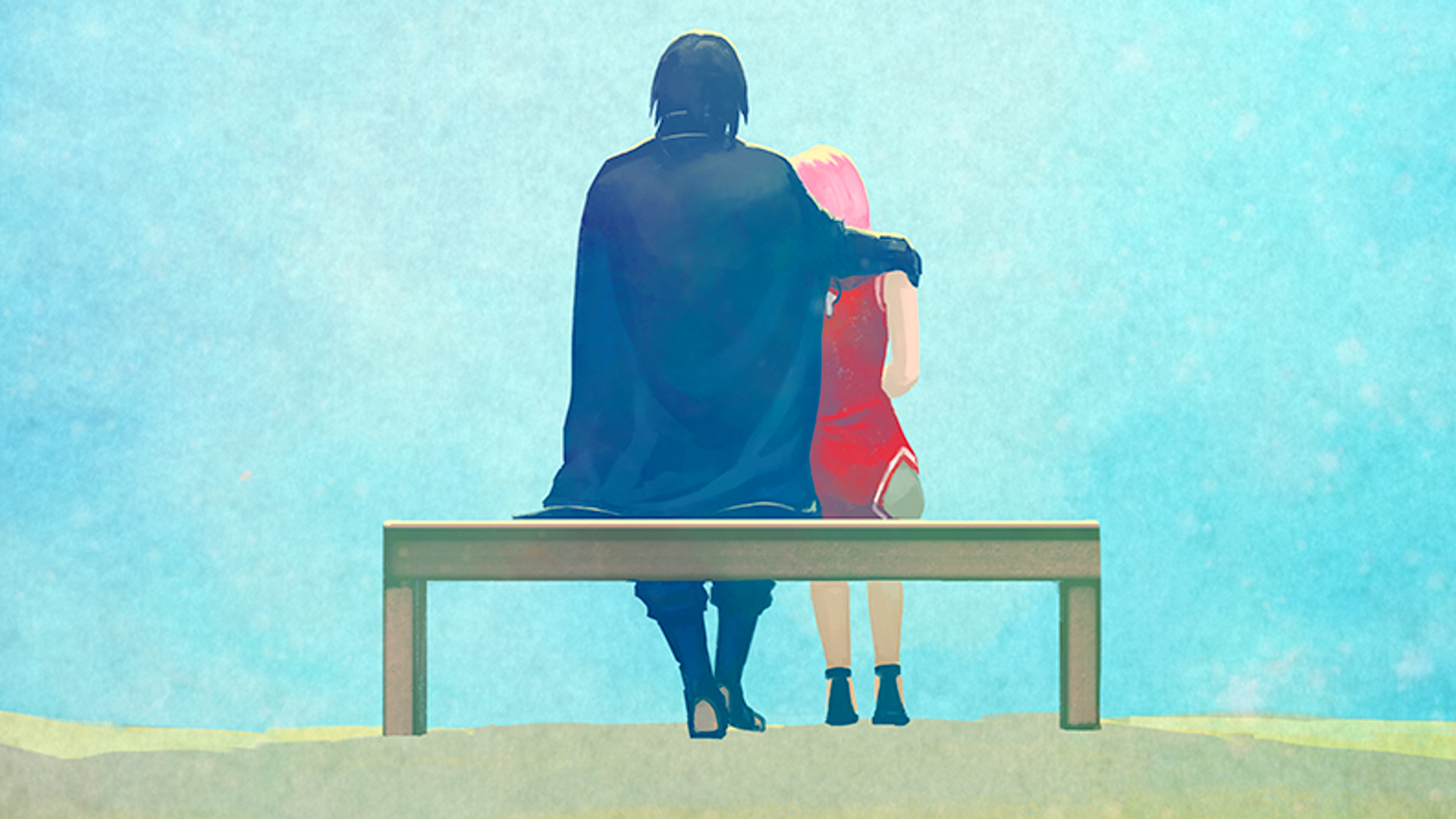 Sakura and Sasuke from Naruto The Last HD Wallpaper