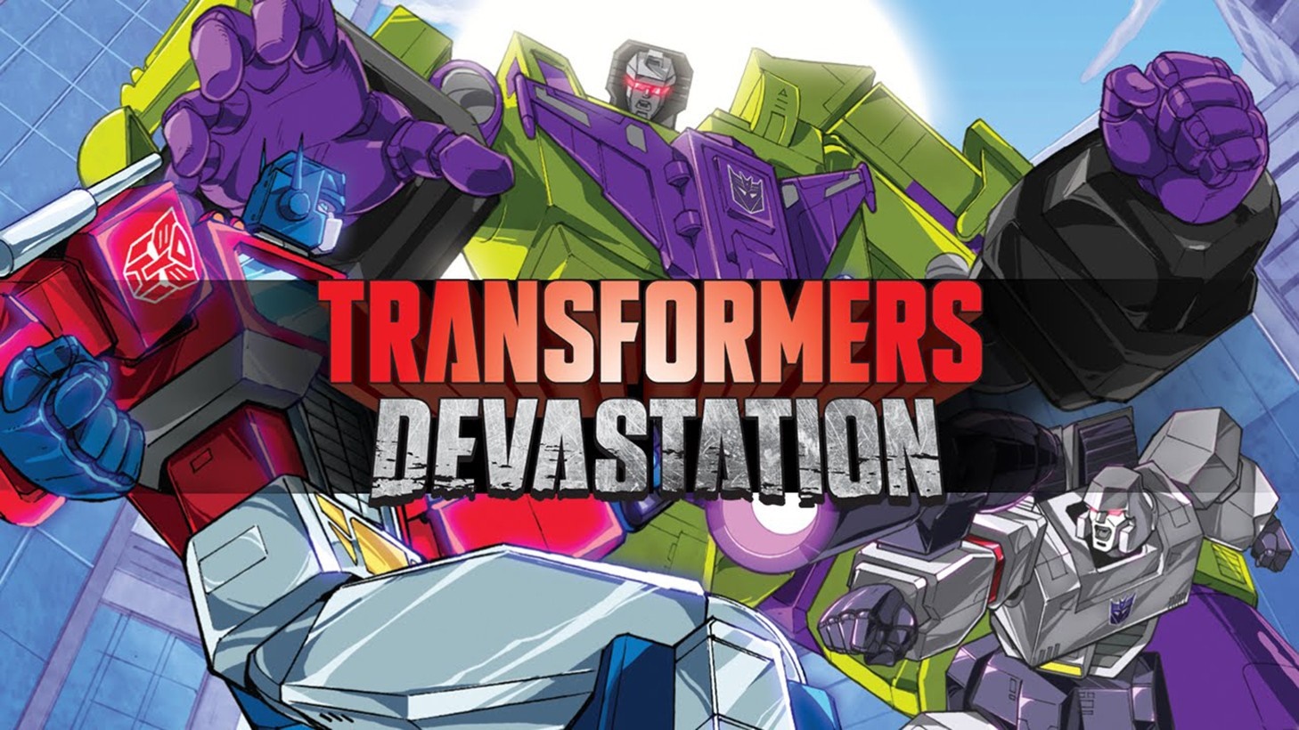 Transformers Devastation Optimus Prime Megatron Devastator HD Wallpaper