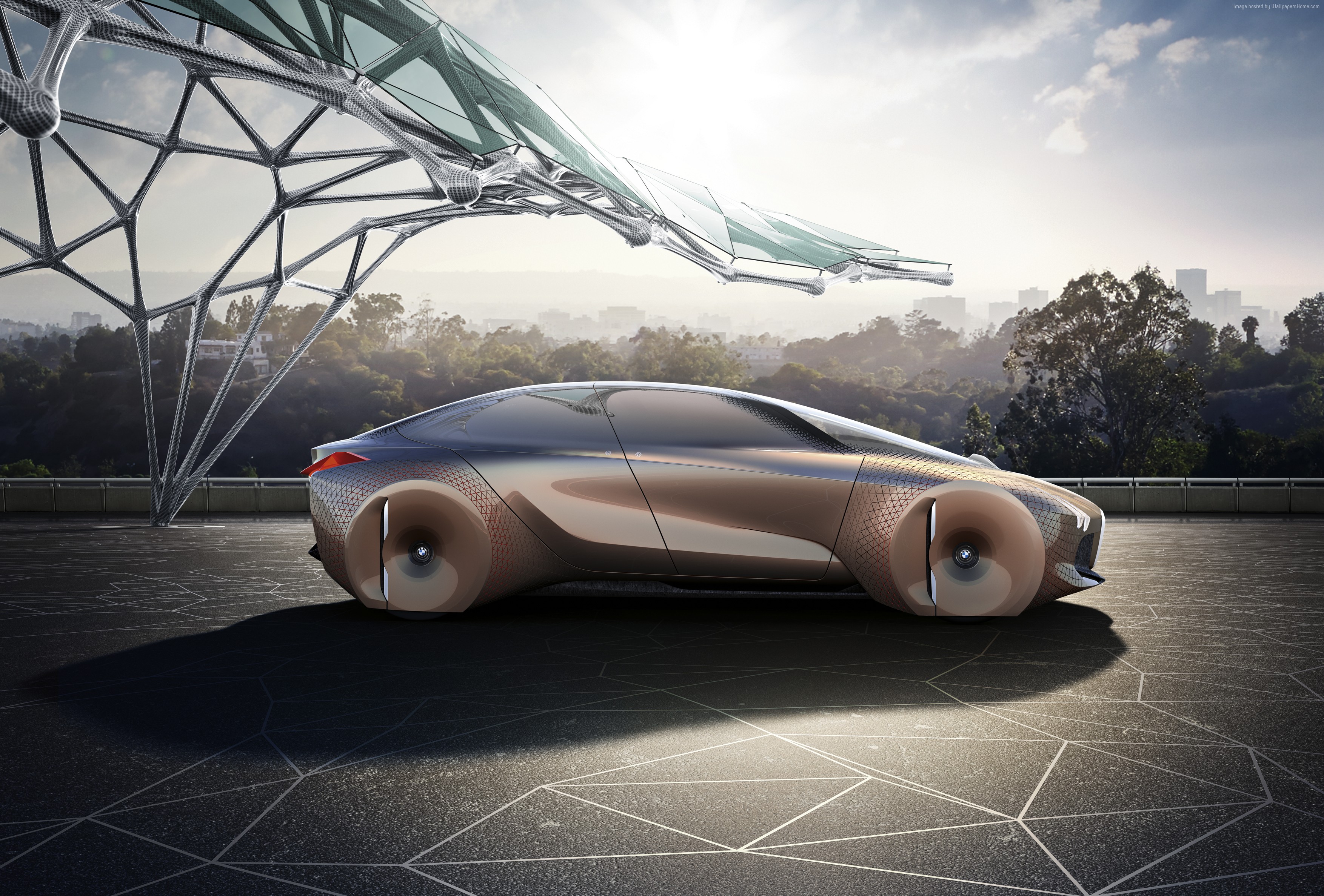 BMW Vision Next 100 concept car HD Wallpaper