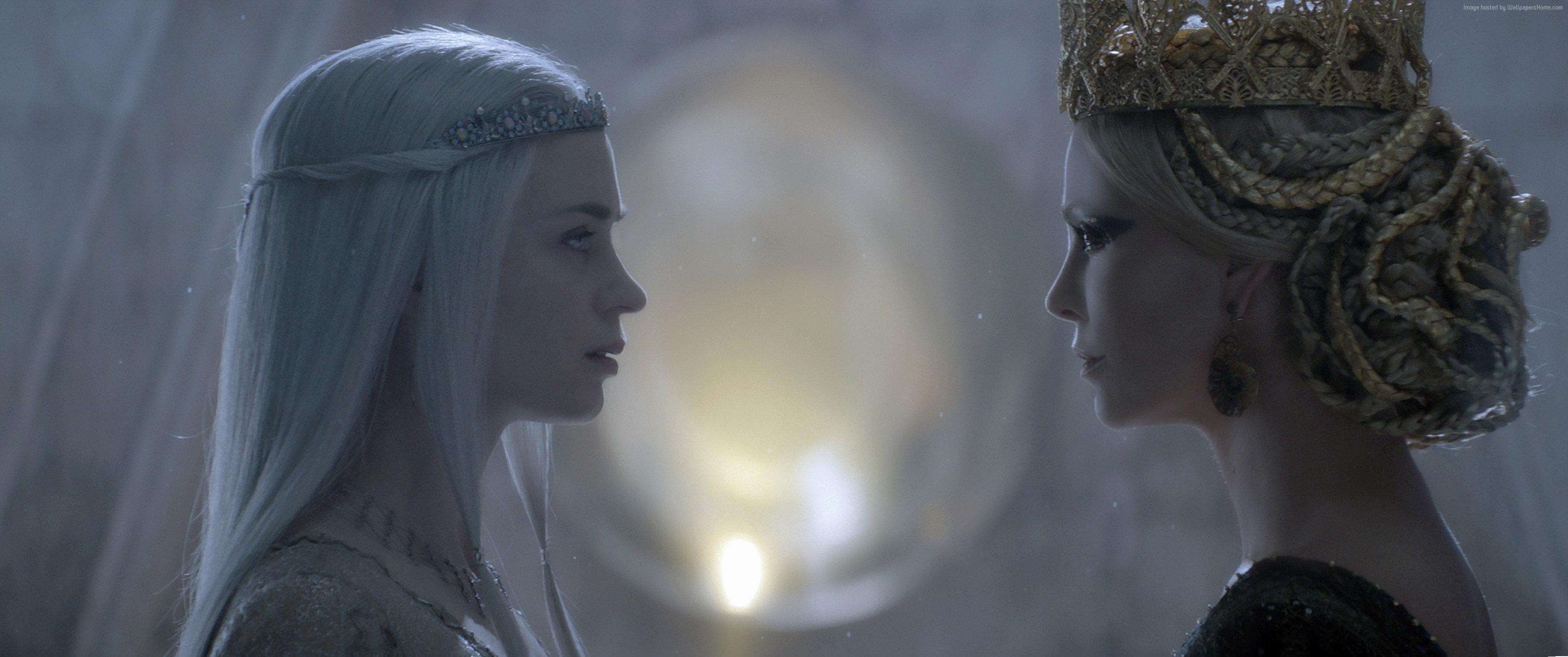 Emily Blunt and Charlize Theron in The Huntsman: Winter's War HD Wallpaper
