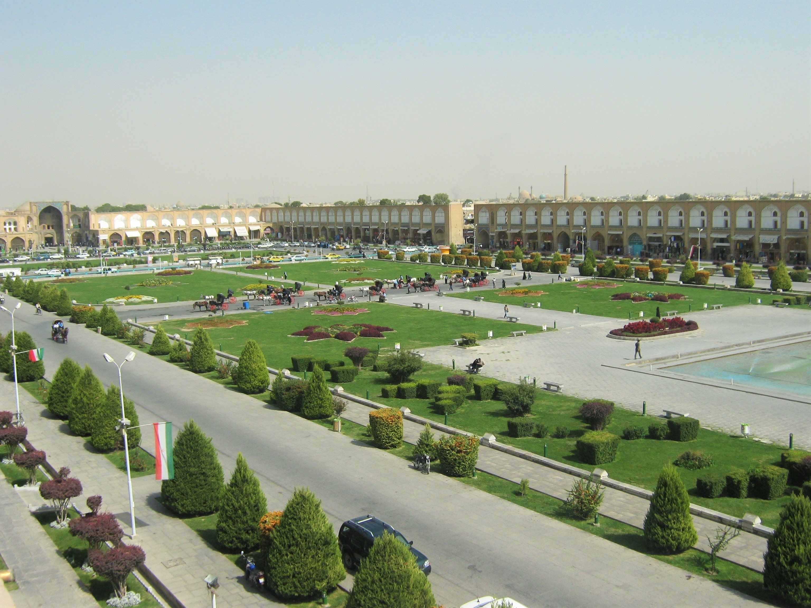 Naqsh-e Jahan Square, Isfahan, Iran HD Wallpaper
