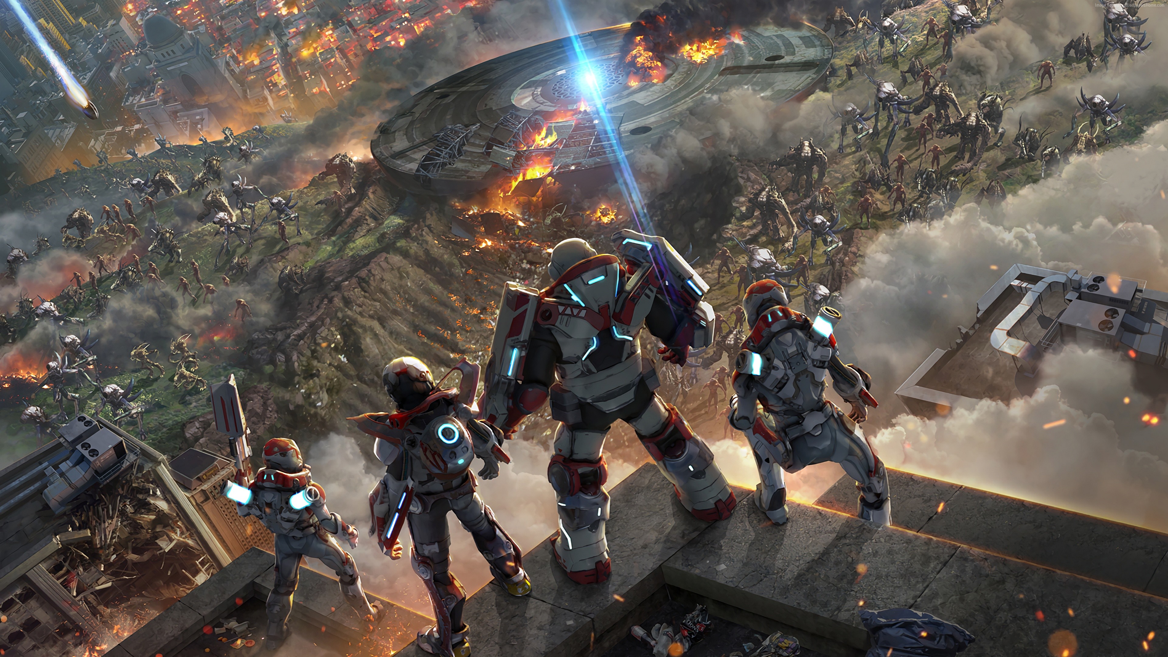 Alienation PS4 Game Cover Art HD Wallpaper