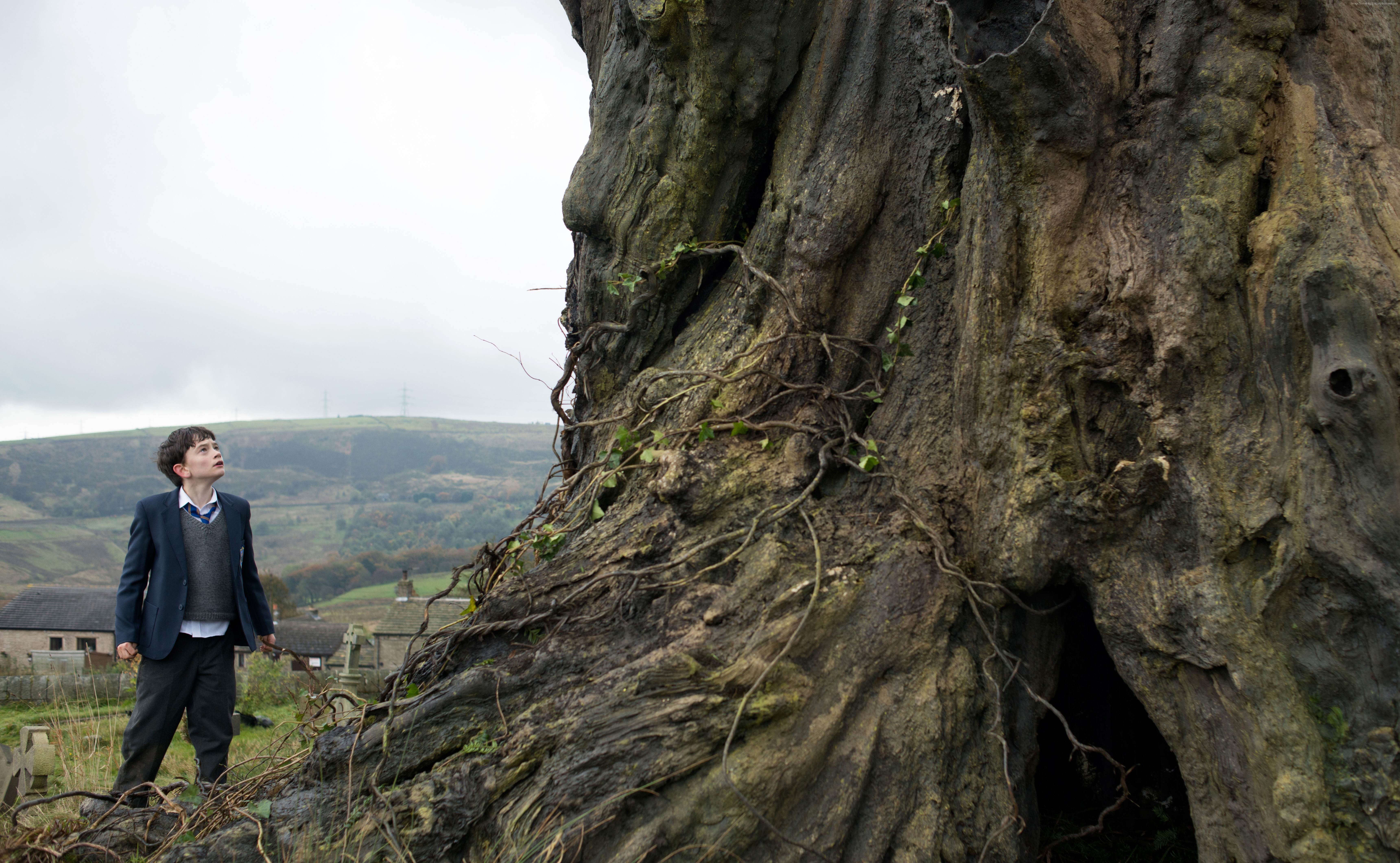 Lewis MacDougall in A Monster Calls HD Wallpaper