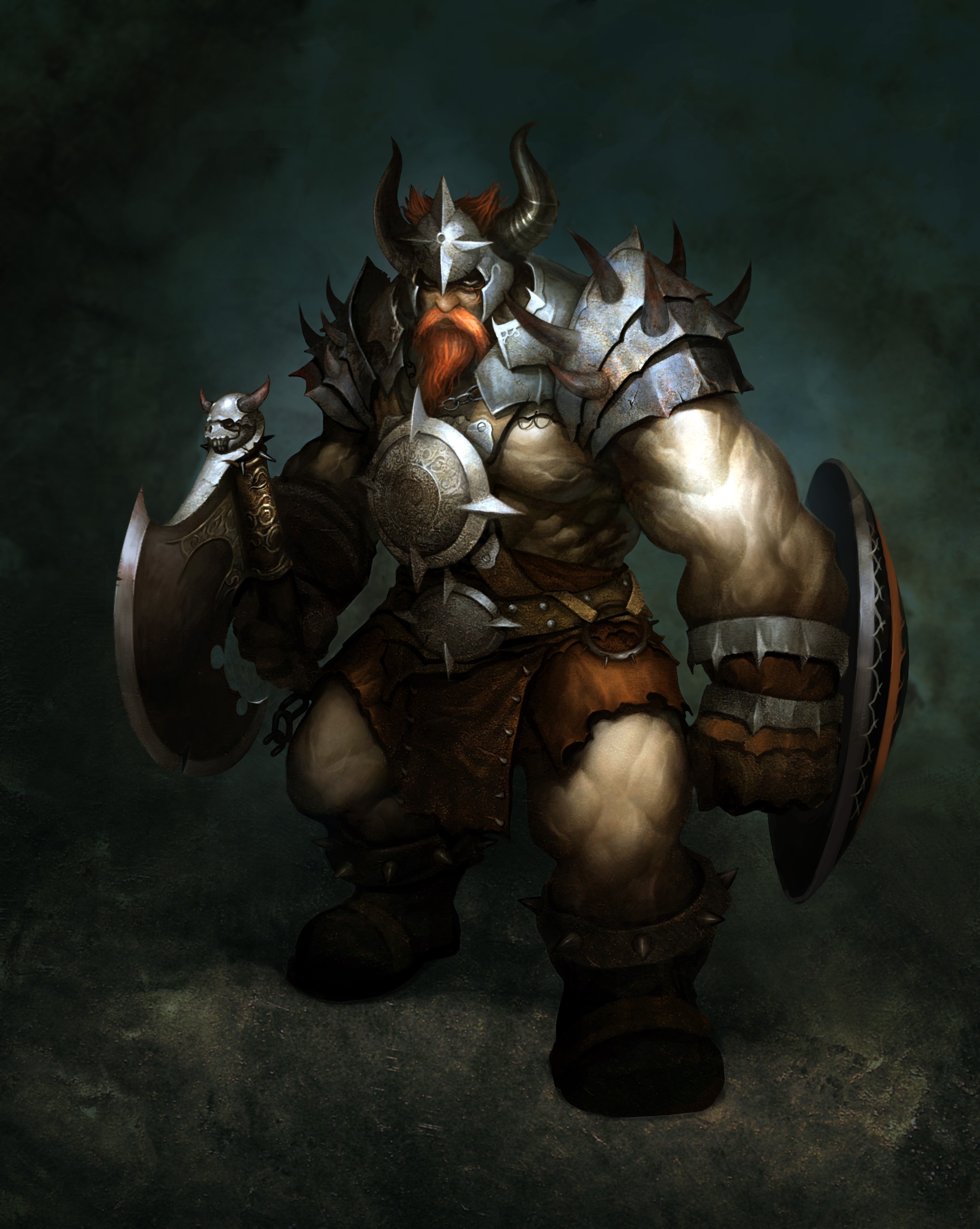 Warlord from Atlantica Online HD Wallpaper