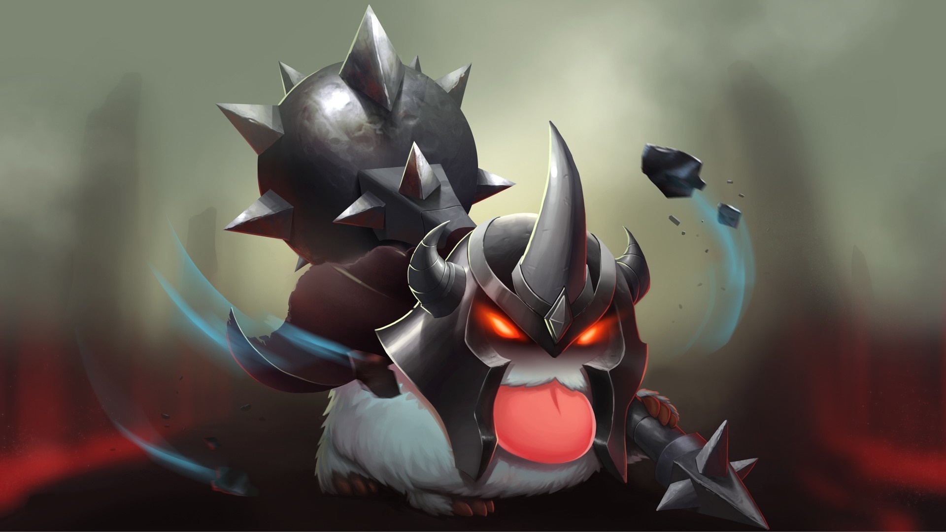 Mordekaiser Poro from League of Legends HD Wallpaper