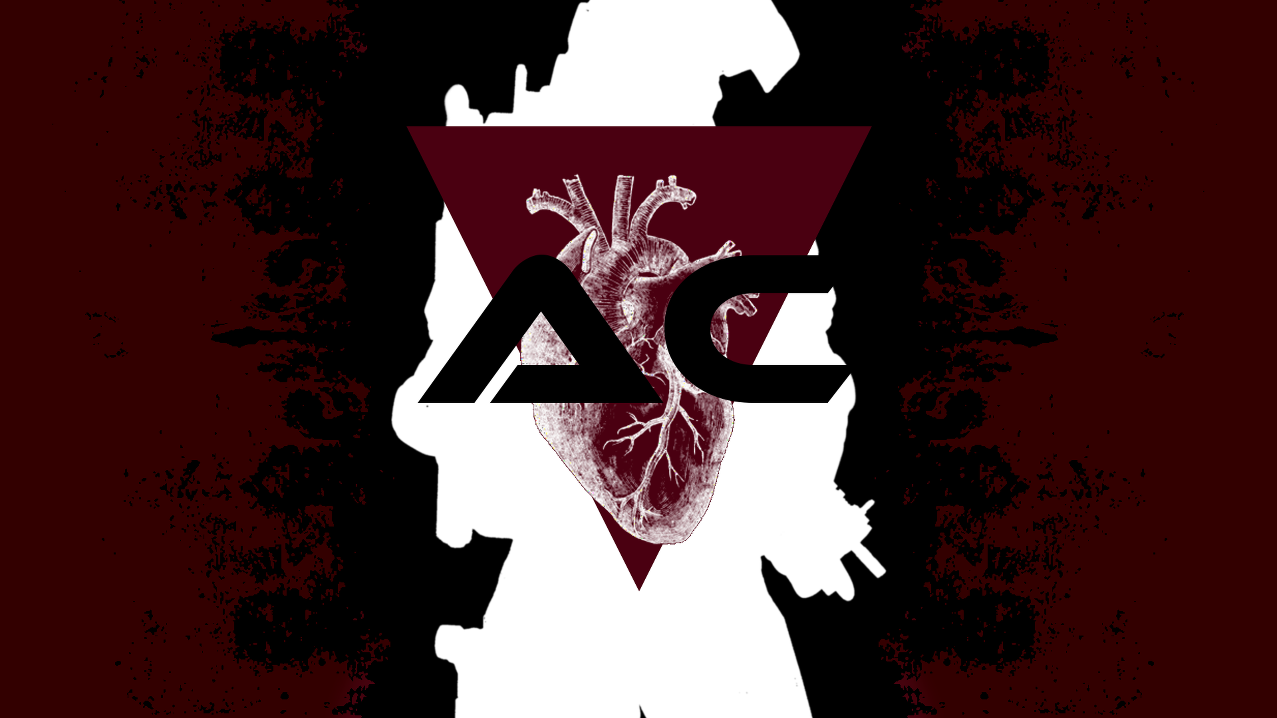 Amorous Congress AC logo with heart illustration HD Wallpaper