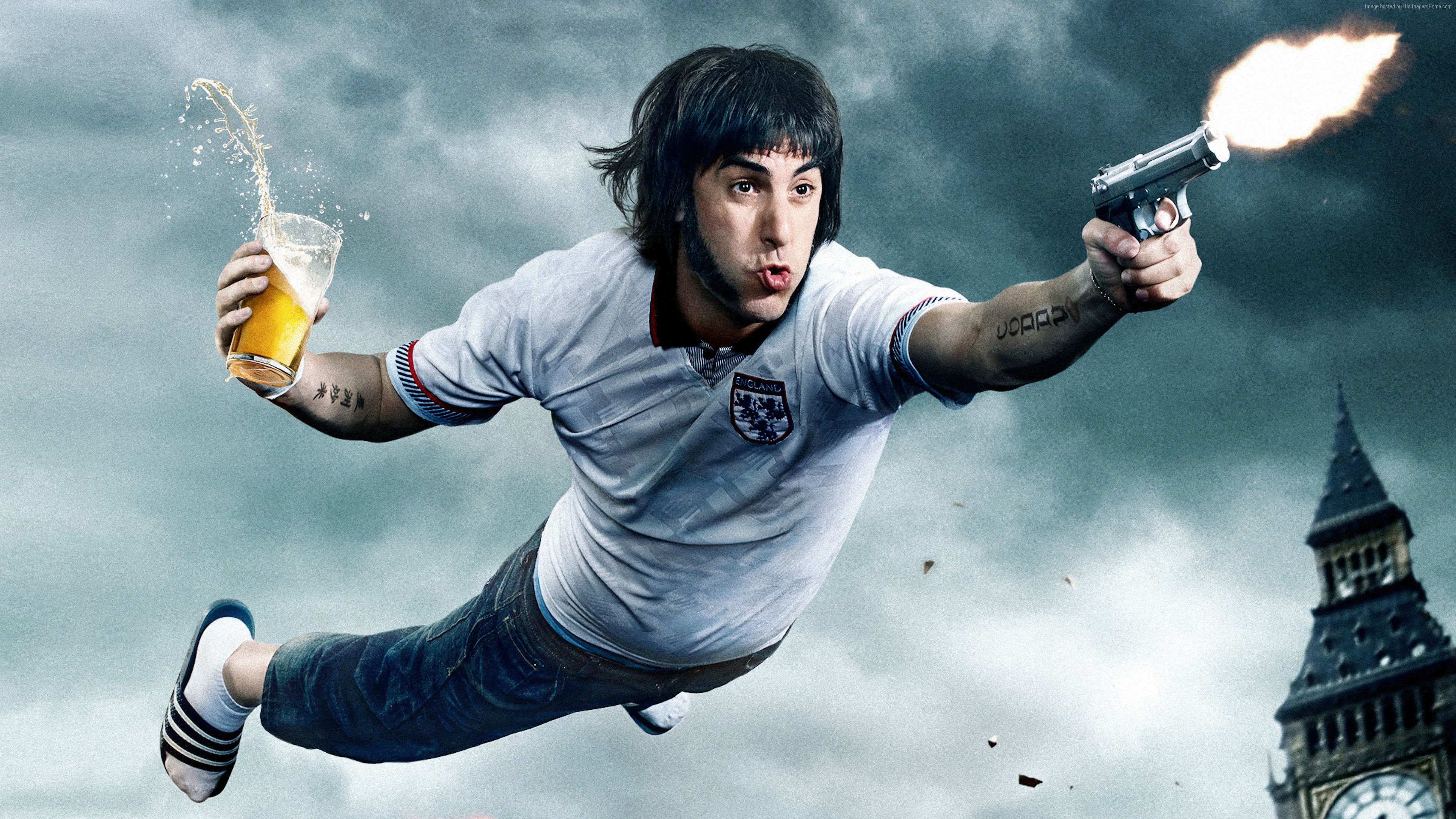 Sacha Baron Cohen in The Brothers Grimsby HD Wallpaper
