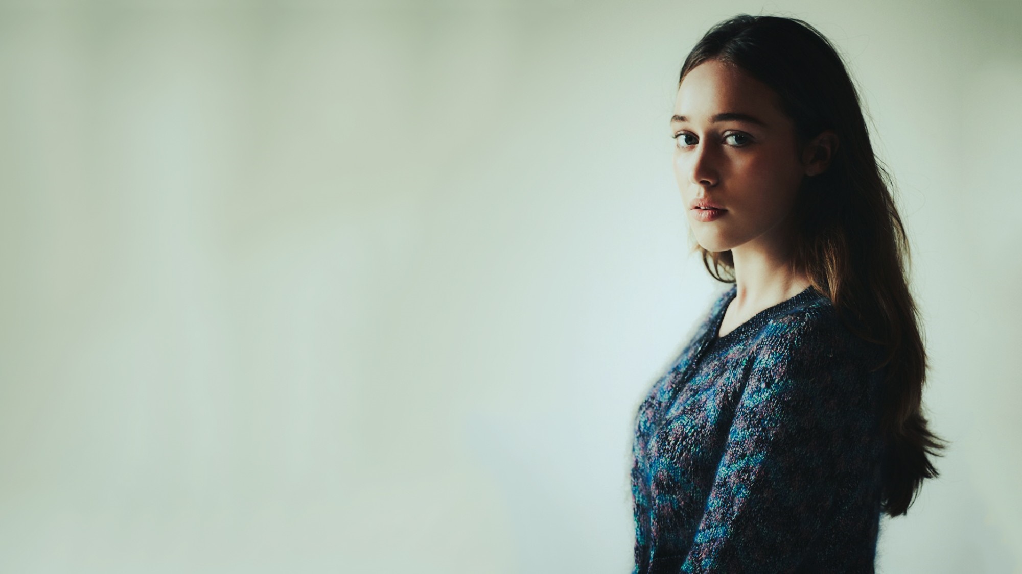 Alycia Debnam Carey portrait photography HD Wallpaper