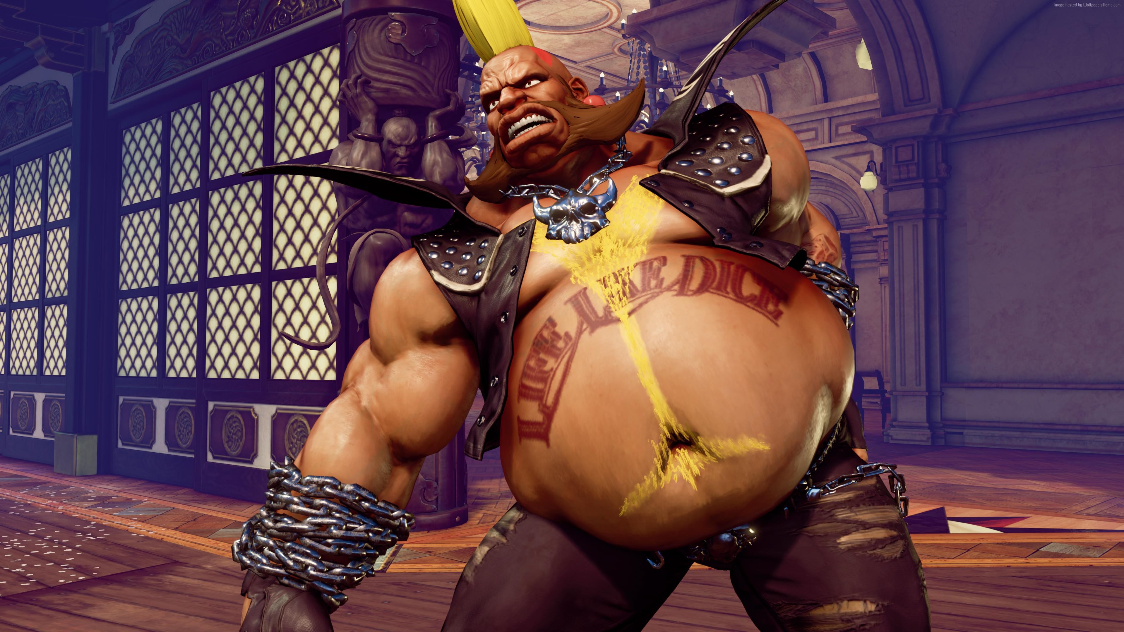 Birdie from Street Fighter 5 HD Wallpaper