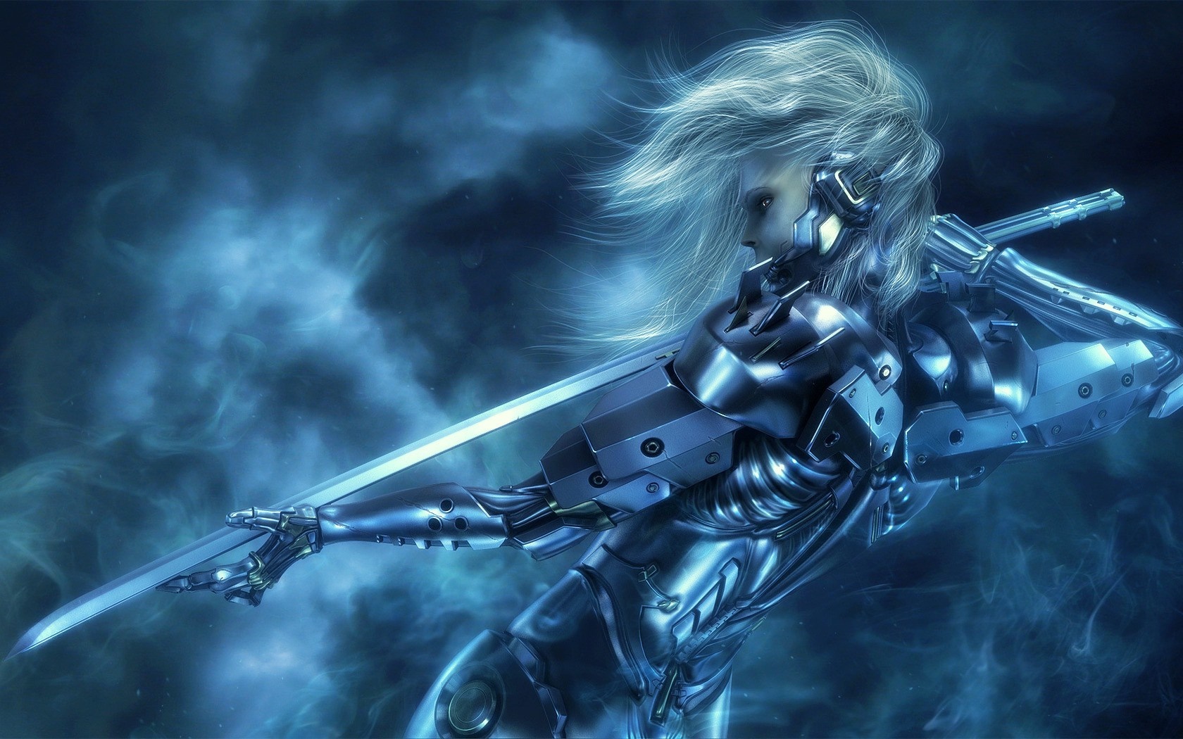 Raiden from Metal Gear Rising: Revengeance HD Wallpaper