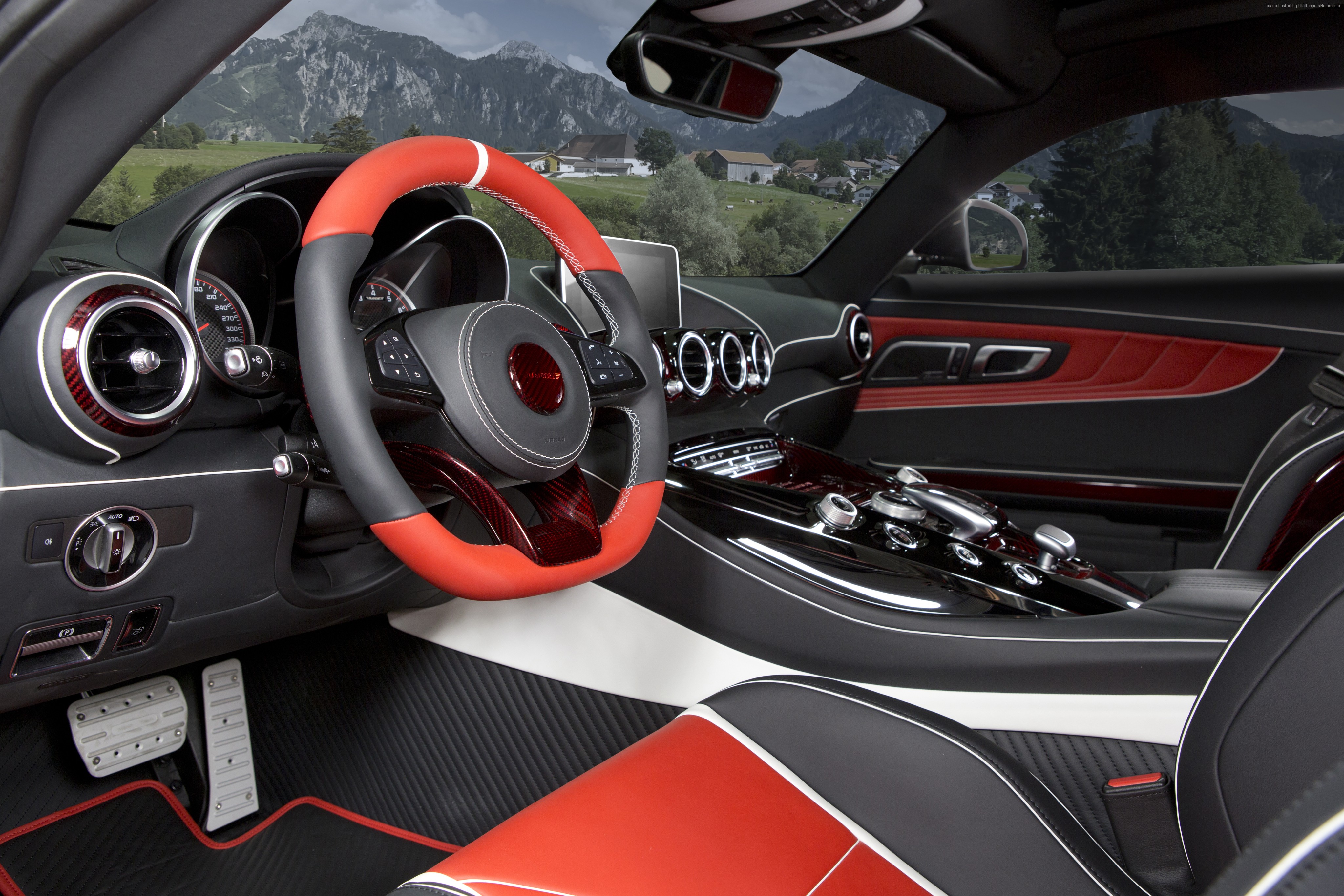 Mansory Mercedes AMG GT S Interior HD Wallpaper
