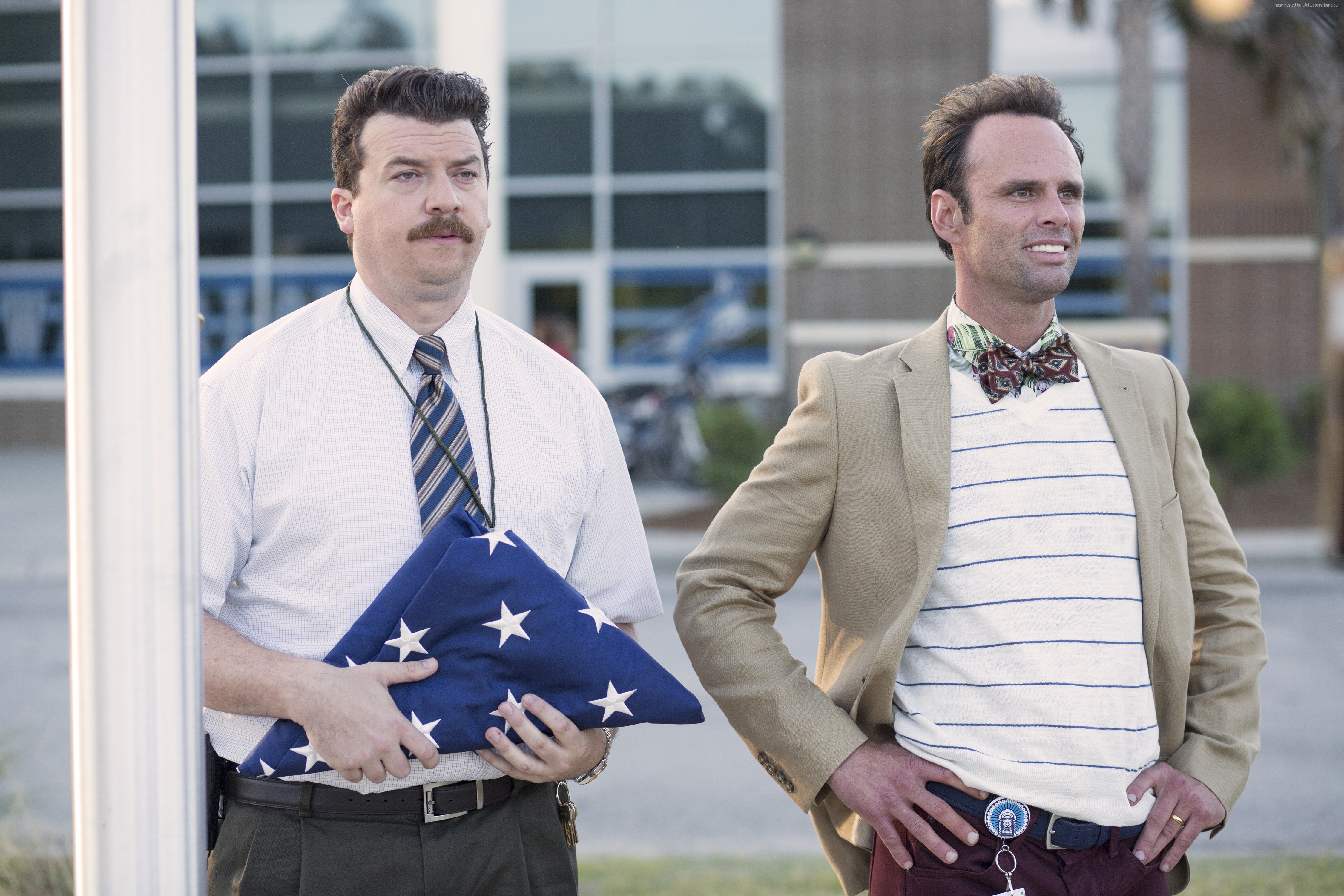Walton Goggins and Danny McBride in Vice Principals HD Wallpaper