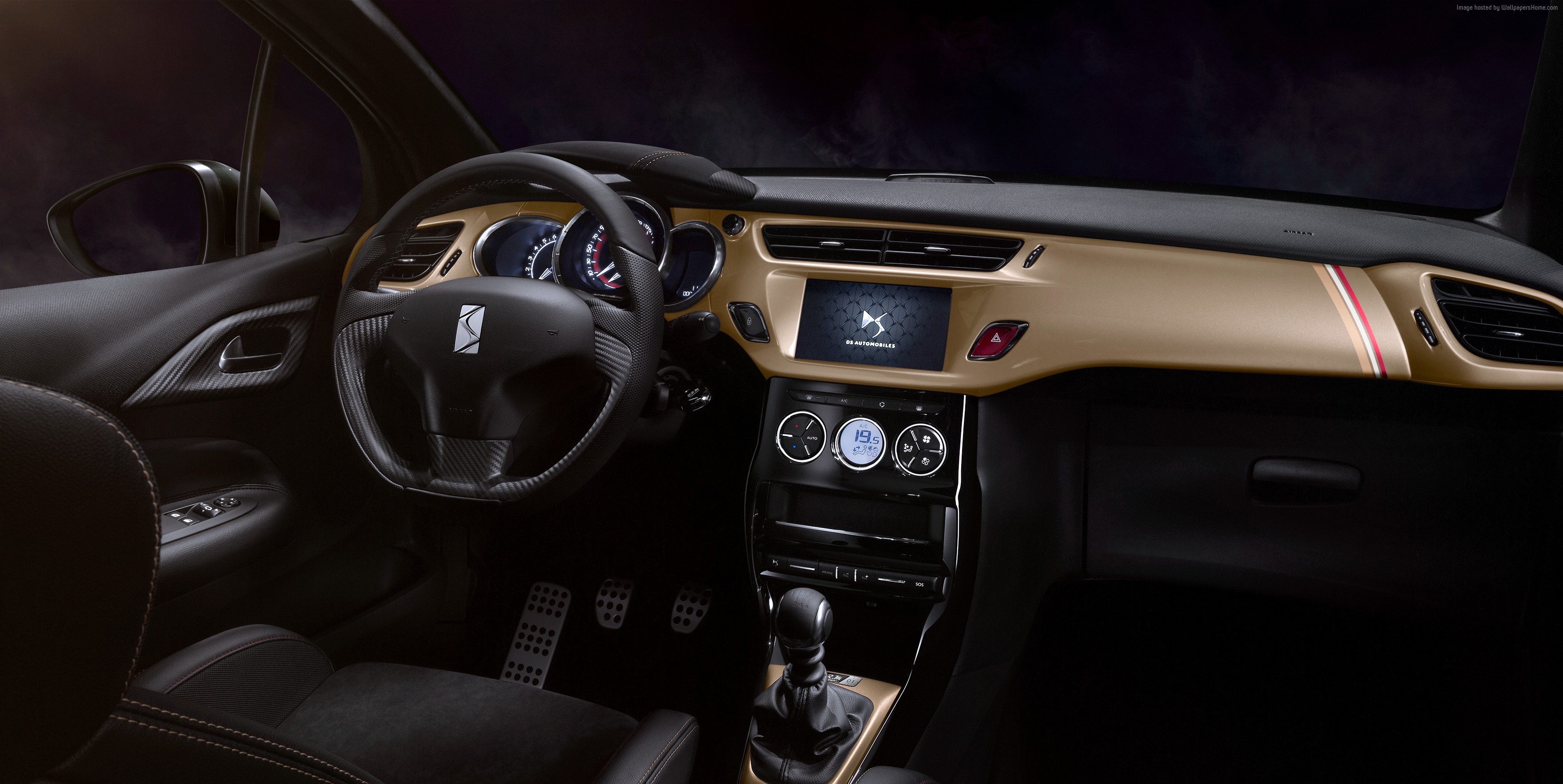 DS 3 Performance "BRM Chronographes" interior HD Wallpaper
