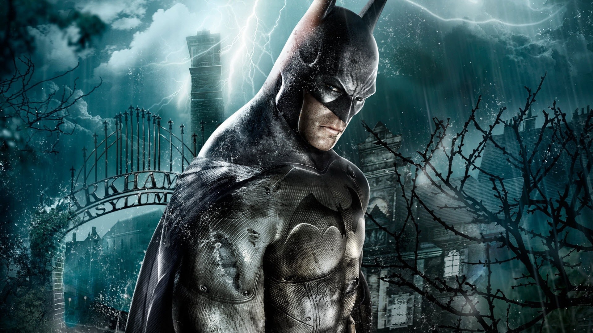 Batman at Arkham Asylum HD Wallpaper