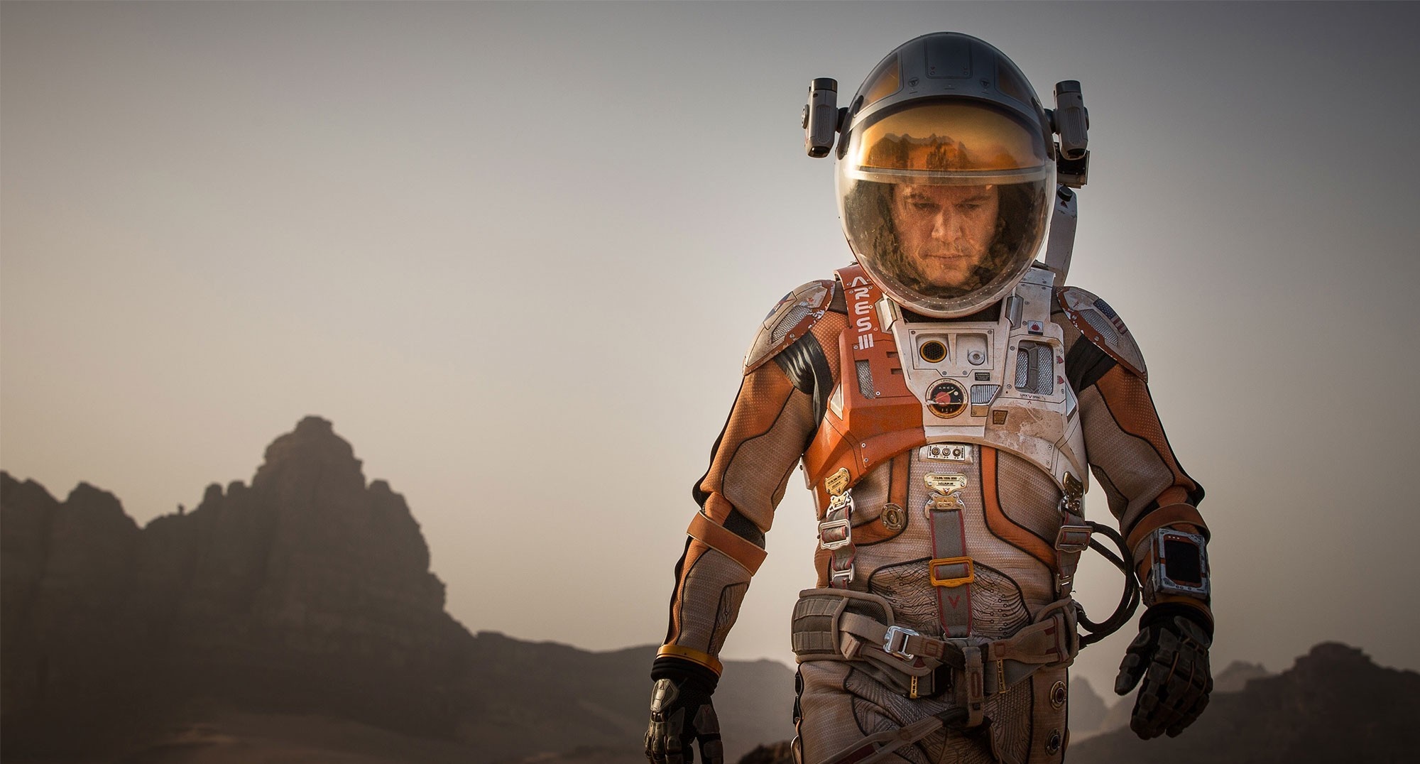 Mark Watney from The Martian on Mars HD Wallpaper