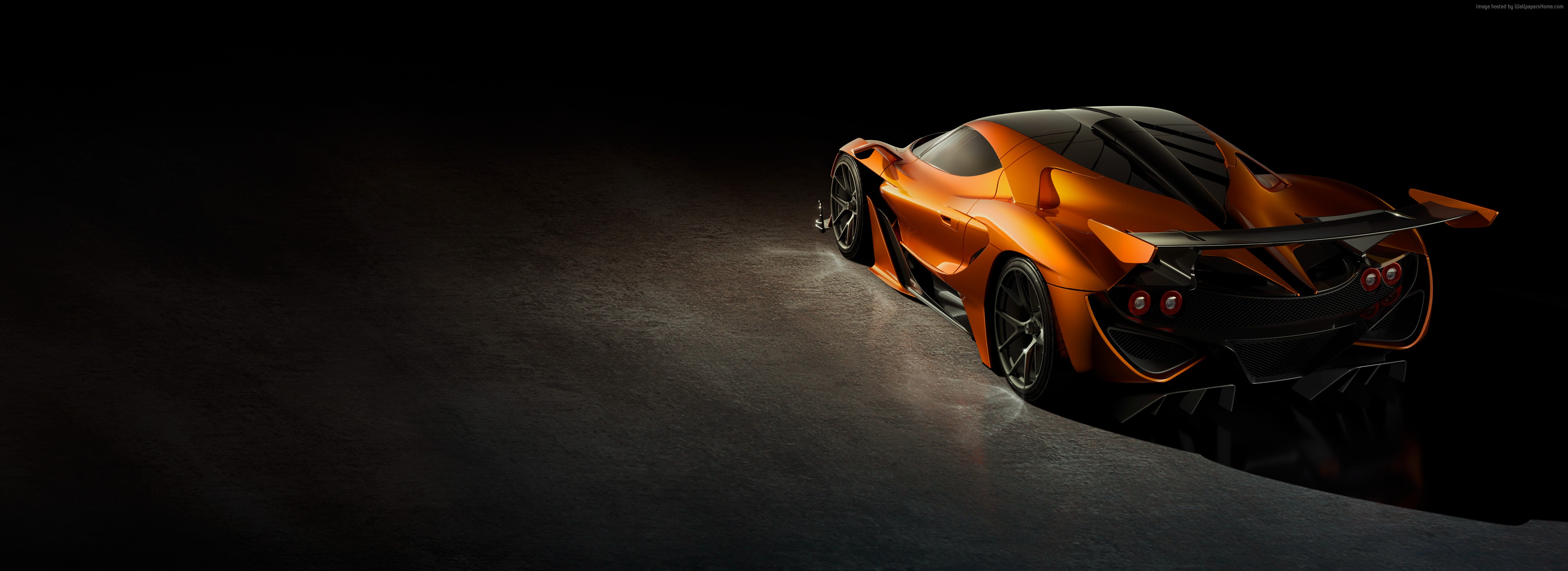 Apollo Arrow hypercar at Geneva Auto Show 2016 HD Wallpaper