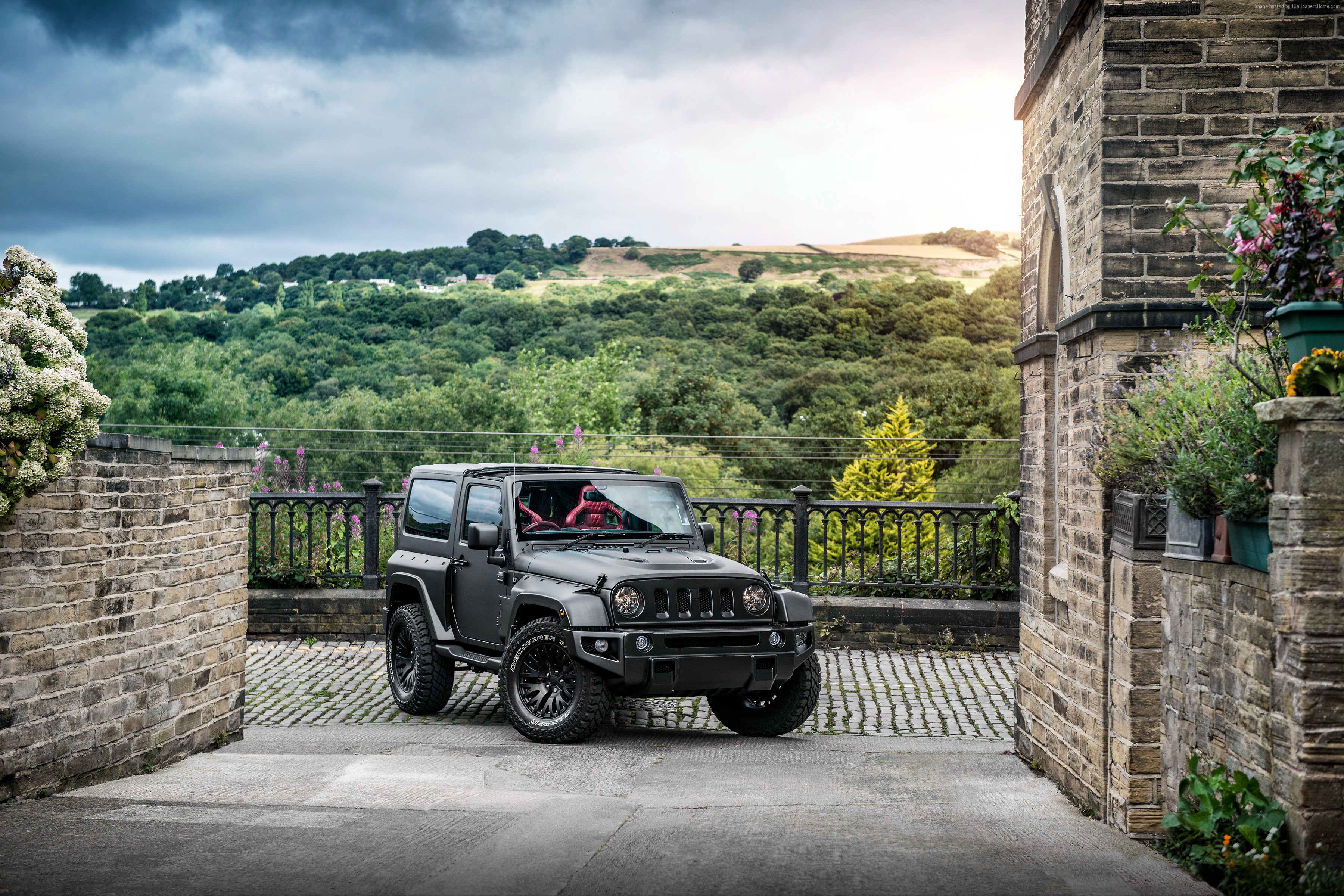 Project Kahn Jeep Wrangler Black Hawk Edition SUV HD Wallpaper