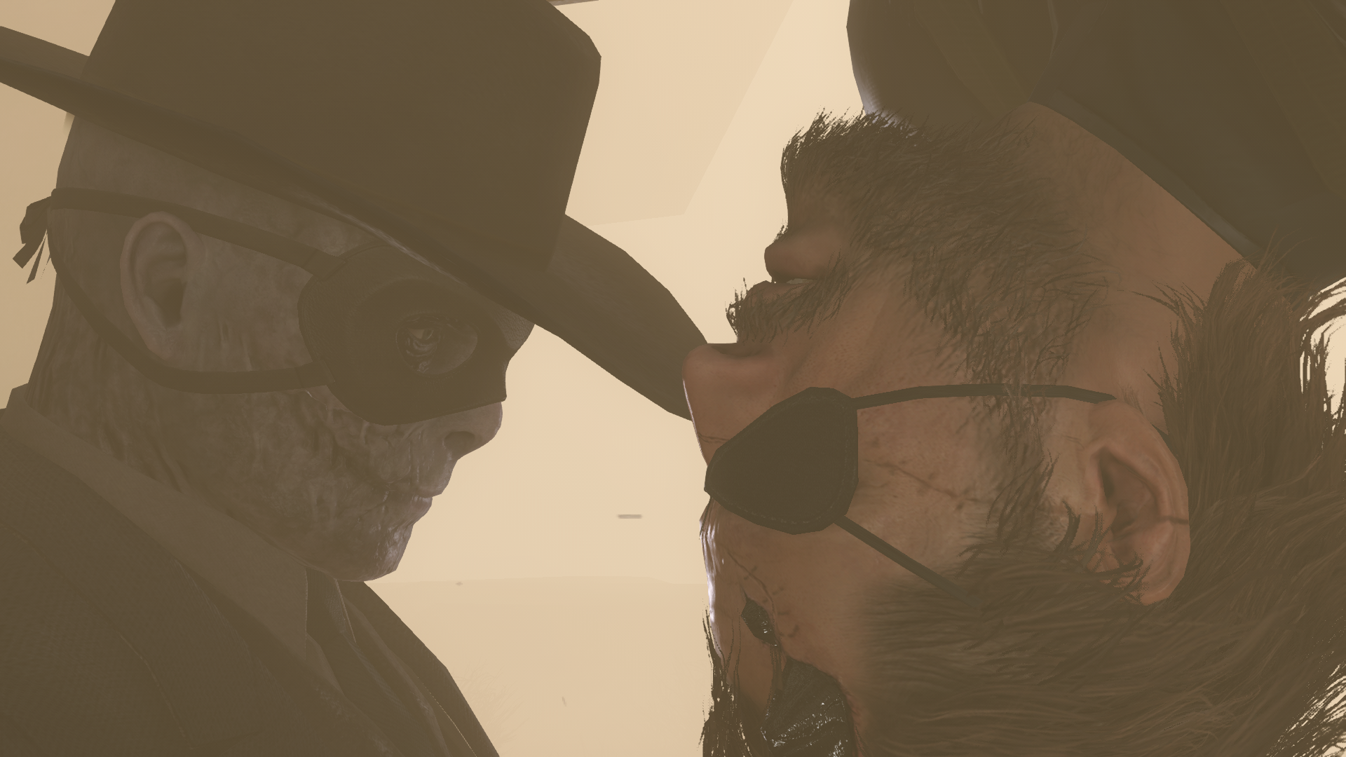 Skull Face and Venom Snake from Metal Gear Solid V HD Wallpaper