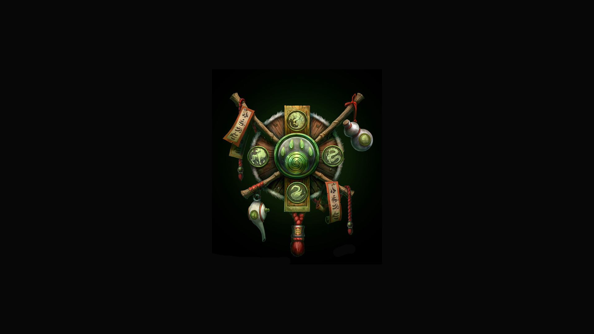 World of Warcraft Mists of Pandaria emblem HD Wallpaper