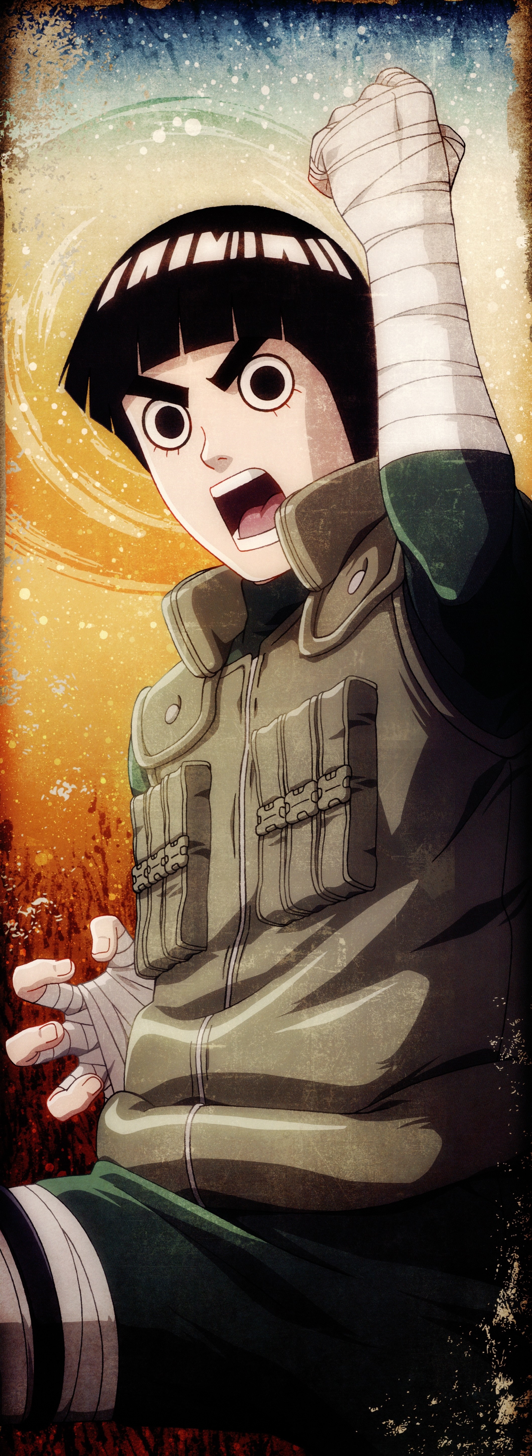 Rock Lee from Naruto Shippuden HD Wallpaper