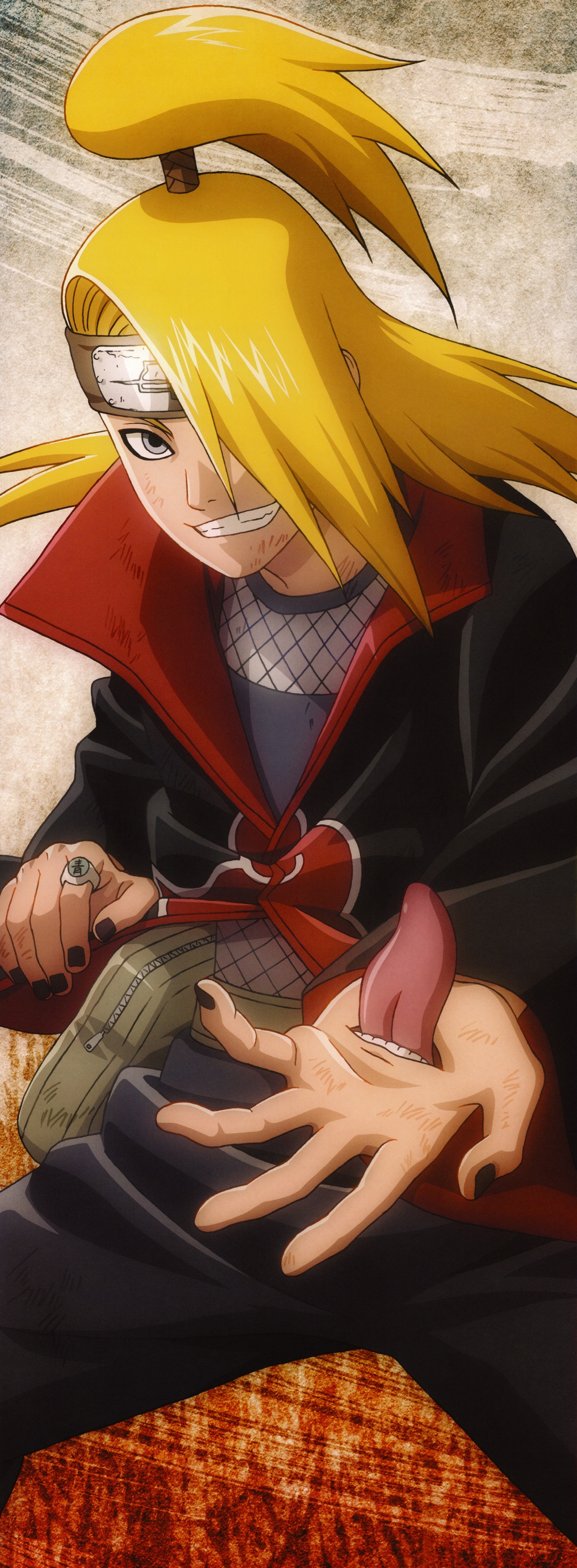 Deidara from Naruto Shippuden HD Wallpaper