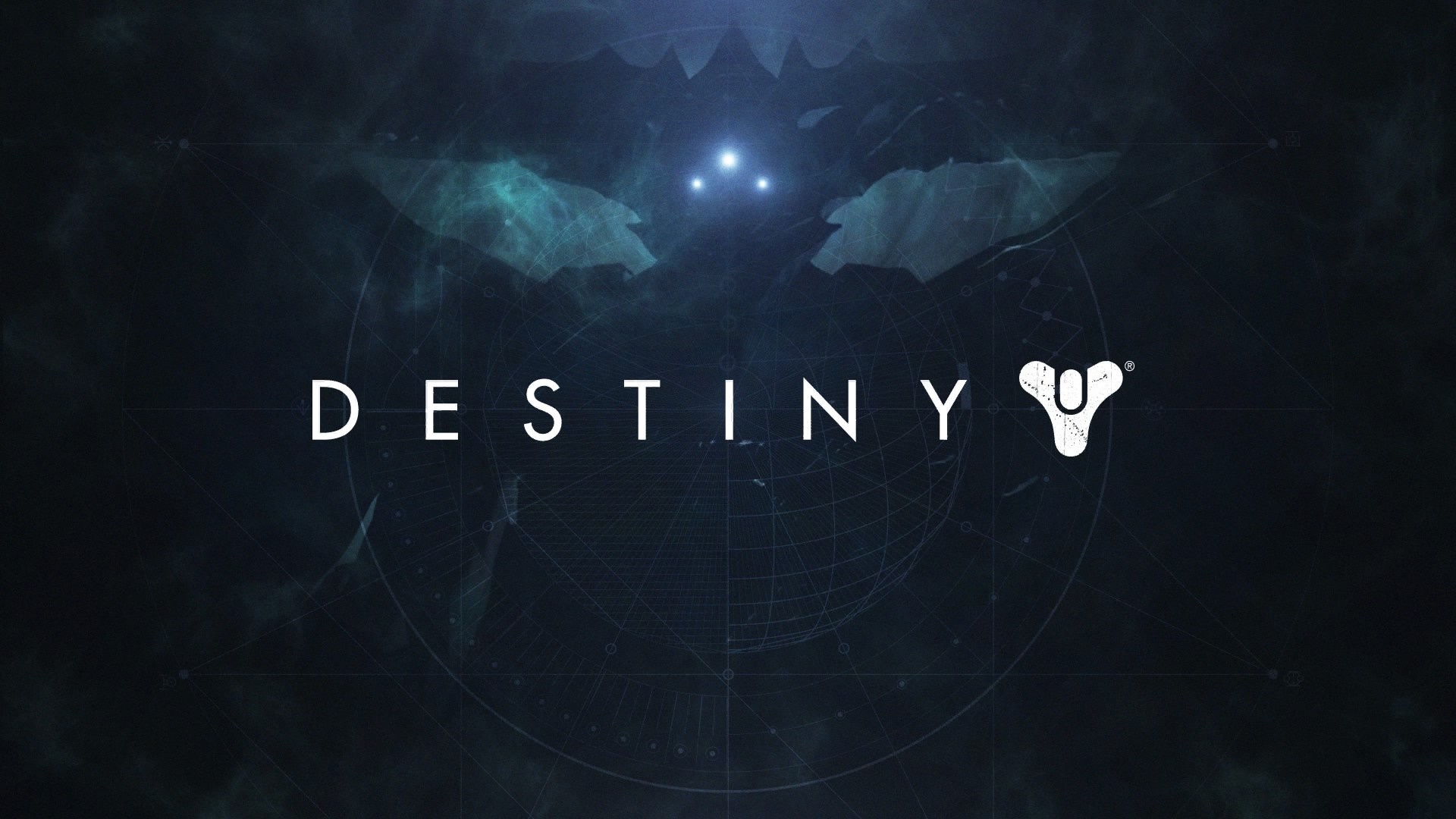 Destiny video game logo with space background HD Wallpaper