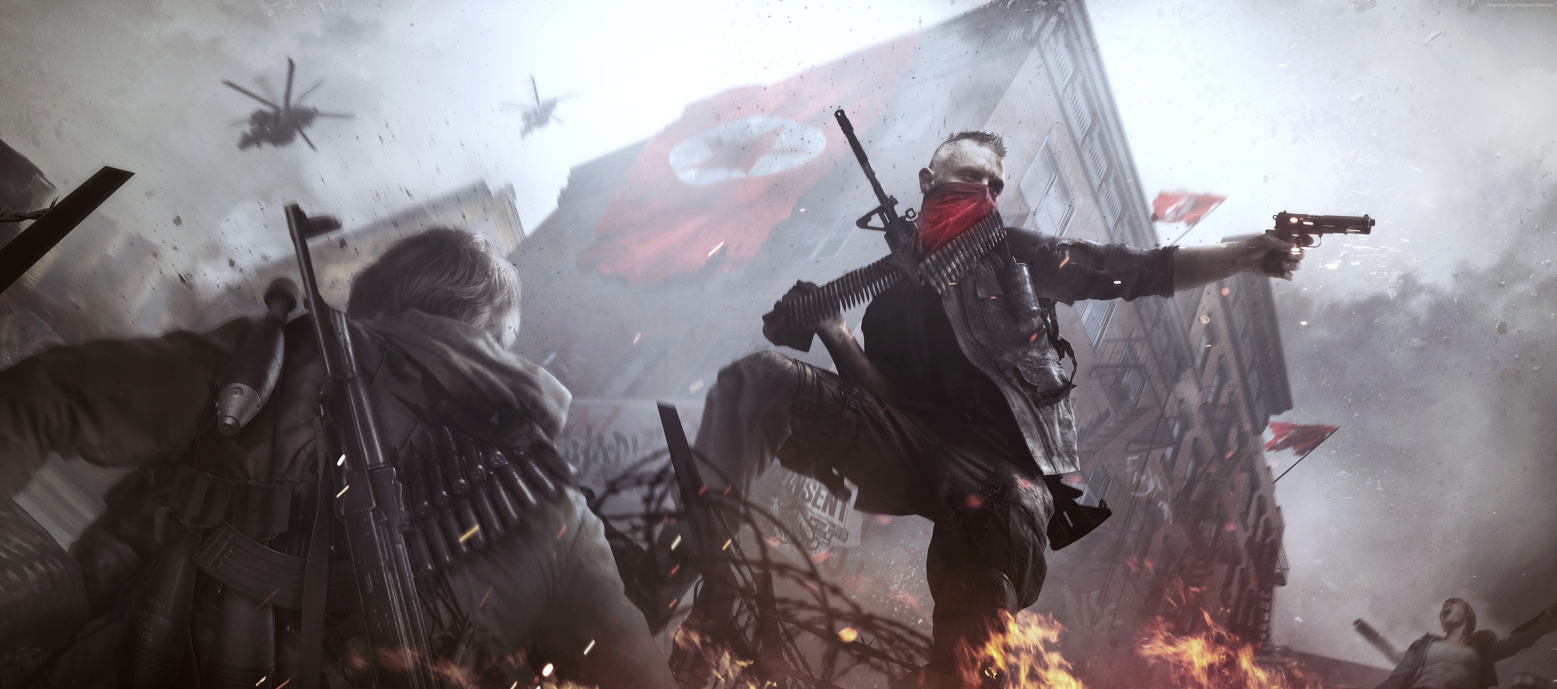 Homefront: The Revolution soldier in combat HD Wallpaper