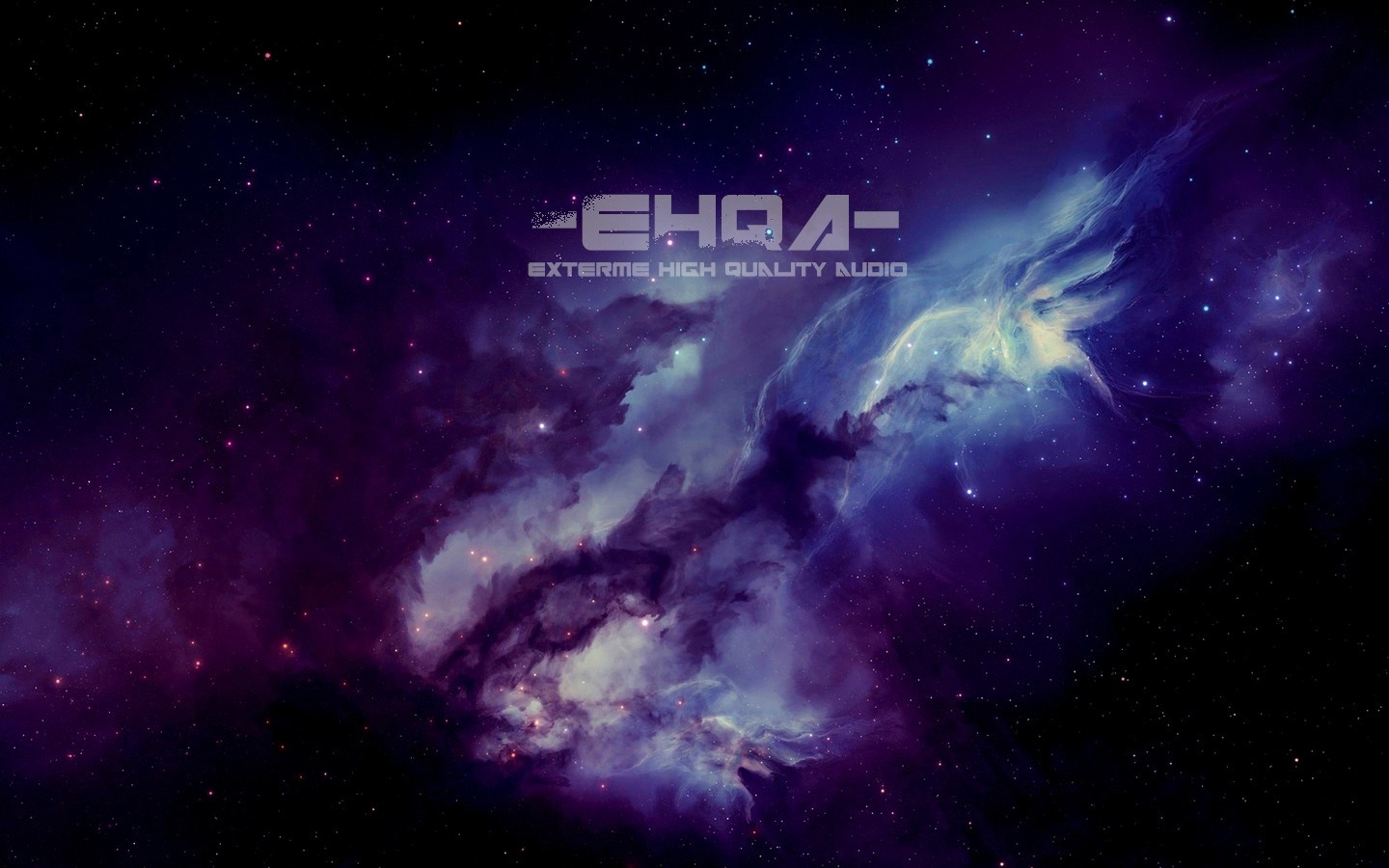 EHQA EXTREME HIGH QUALITY AUDIO Space Nebula HD Wallpaper