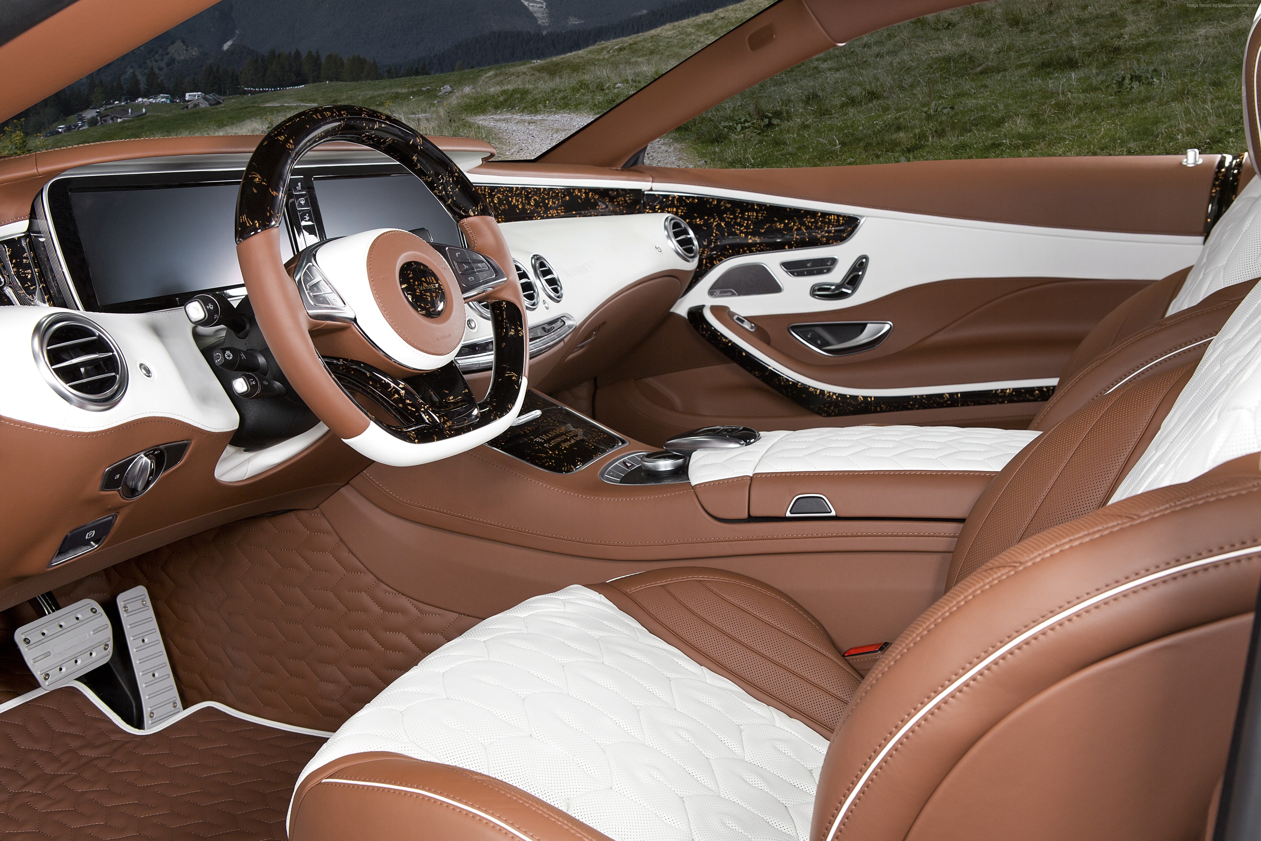 Mansory Mercedes-Benz S 63 Coupe Interior HD Wallpaper